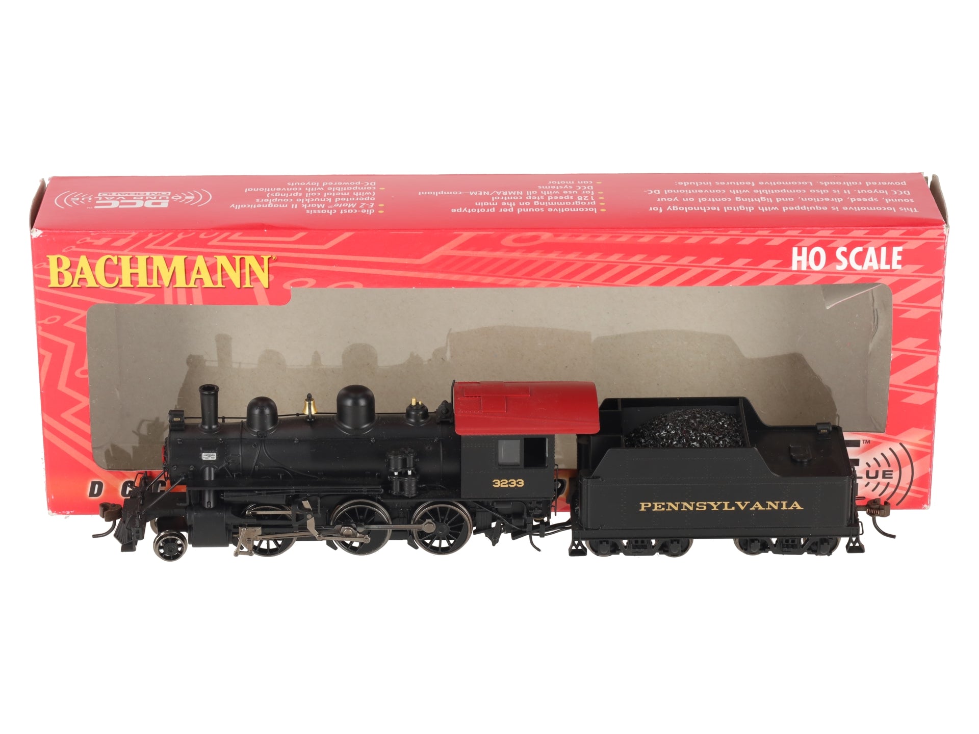 Bachmann 51807 HO Pennsylvania Alco 2-6-0 Steam Locomotive w/Sound