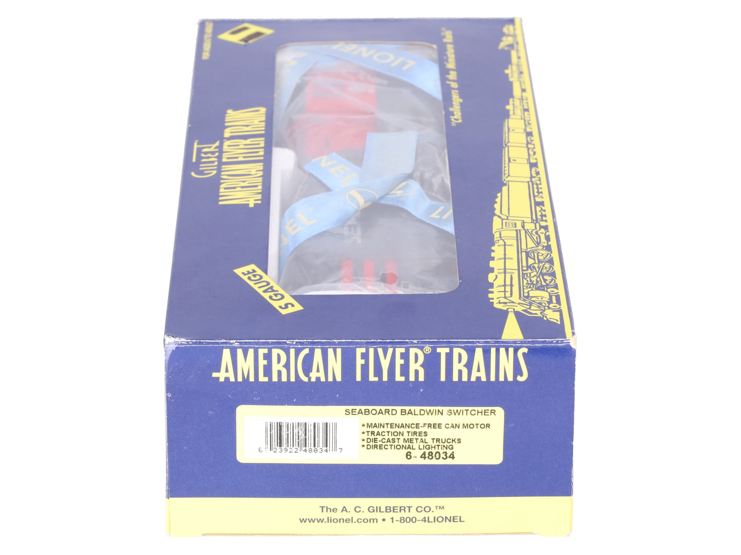 American Flyer 6-48034 S Scale Seaboard Baldwin Diesel Locomotive #1413 LN/Box