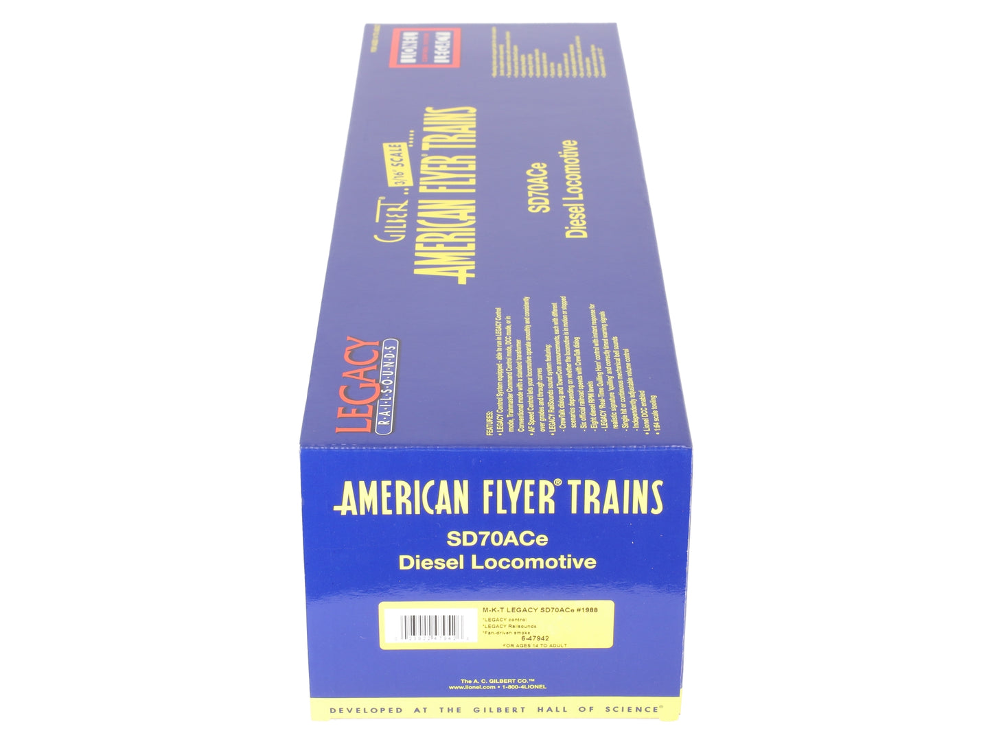 American Flyer 6-47942 S Missouri-Kansas-Texas Heritage SD70ACe LN/Box