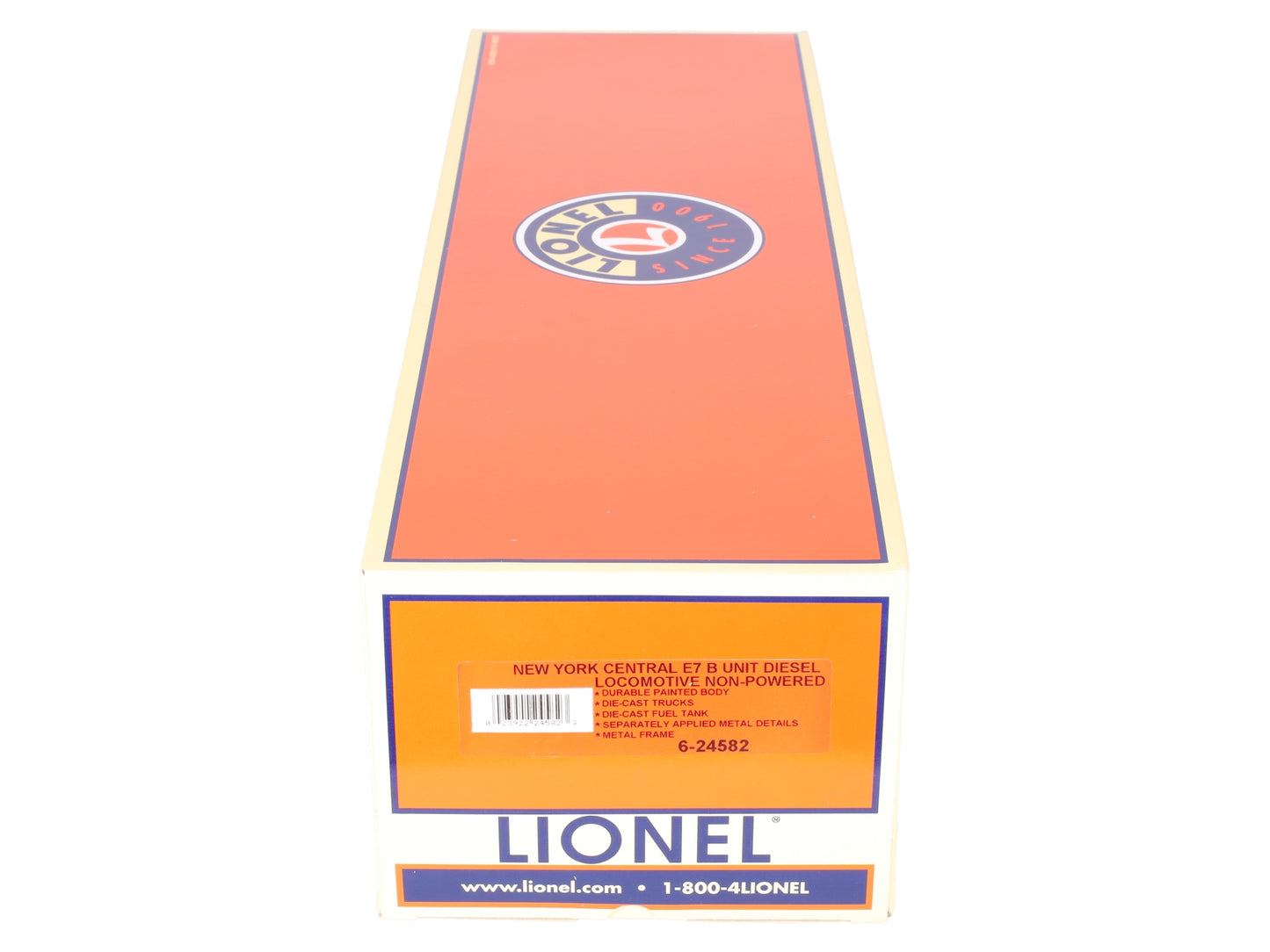 Lionel 6-24582 New York Central E7 B-Unit Non-Powered Diesel Locomotive #4105