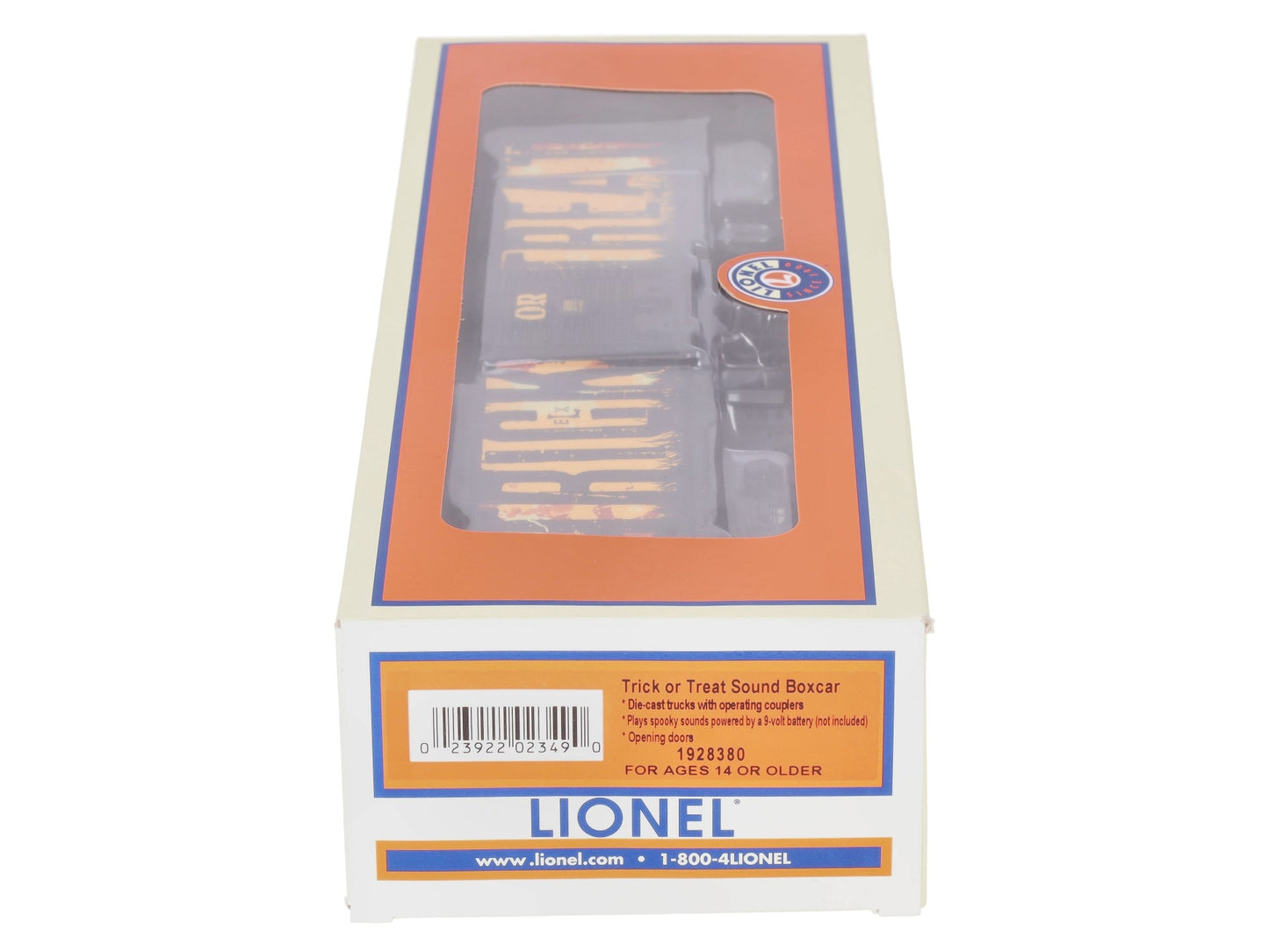 Lionel 1928380 O Gauge Trick or Treat Halloween Sounds Boxcar LN/Box