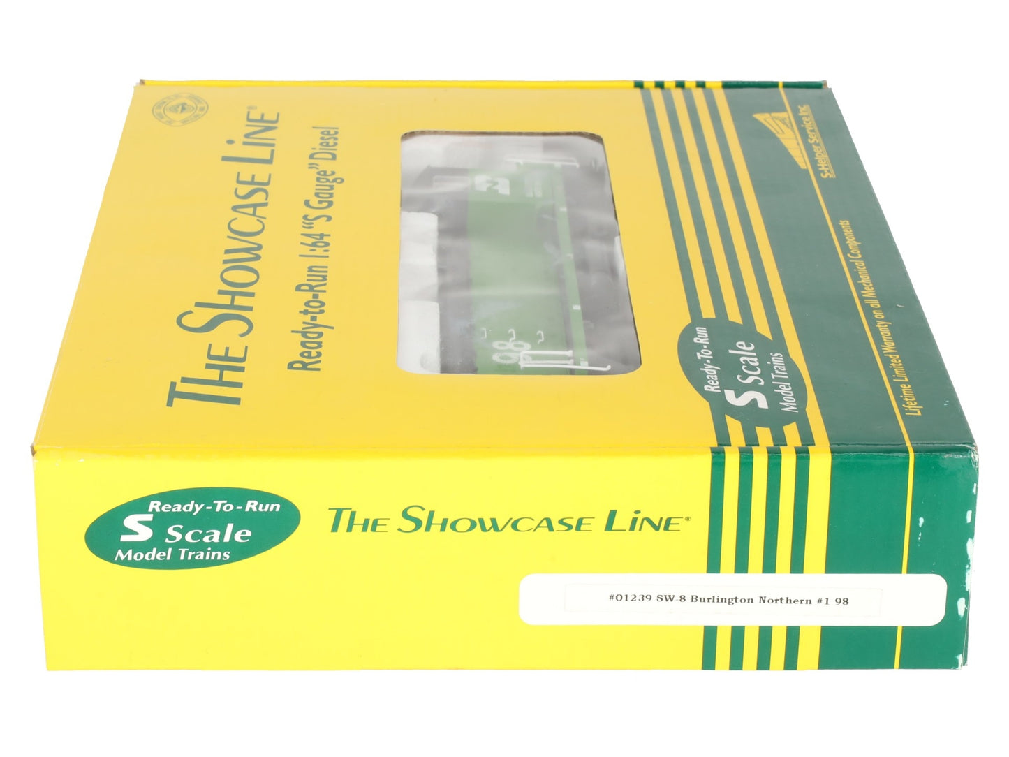 S-Helper Service 1239 S Burlington Northern SW-8 Diesel Locomotive EX/Box