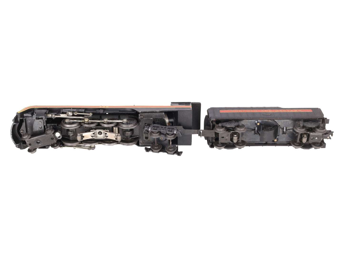 Lionel 746 Vintage O N&W J Class 4-8-4 Steam Locomotive & 746W Tender VG