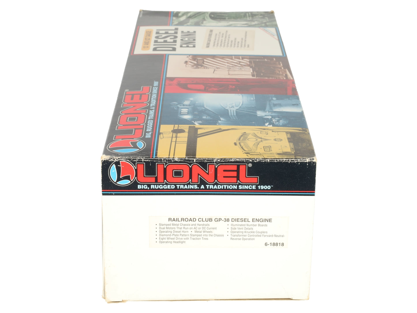 Lionel 6-18818 O Lionel Railroader Club GP-38 Diesel Locomotive w/Horn EX/Box
