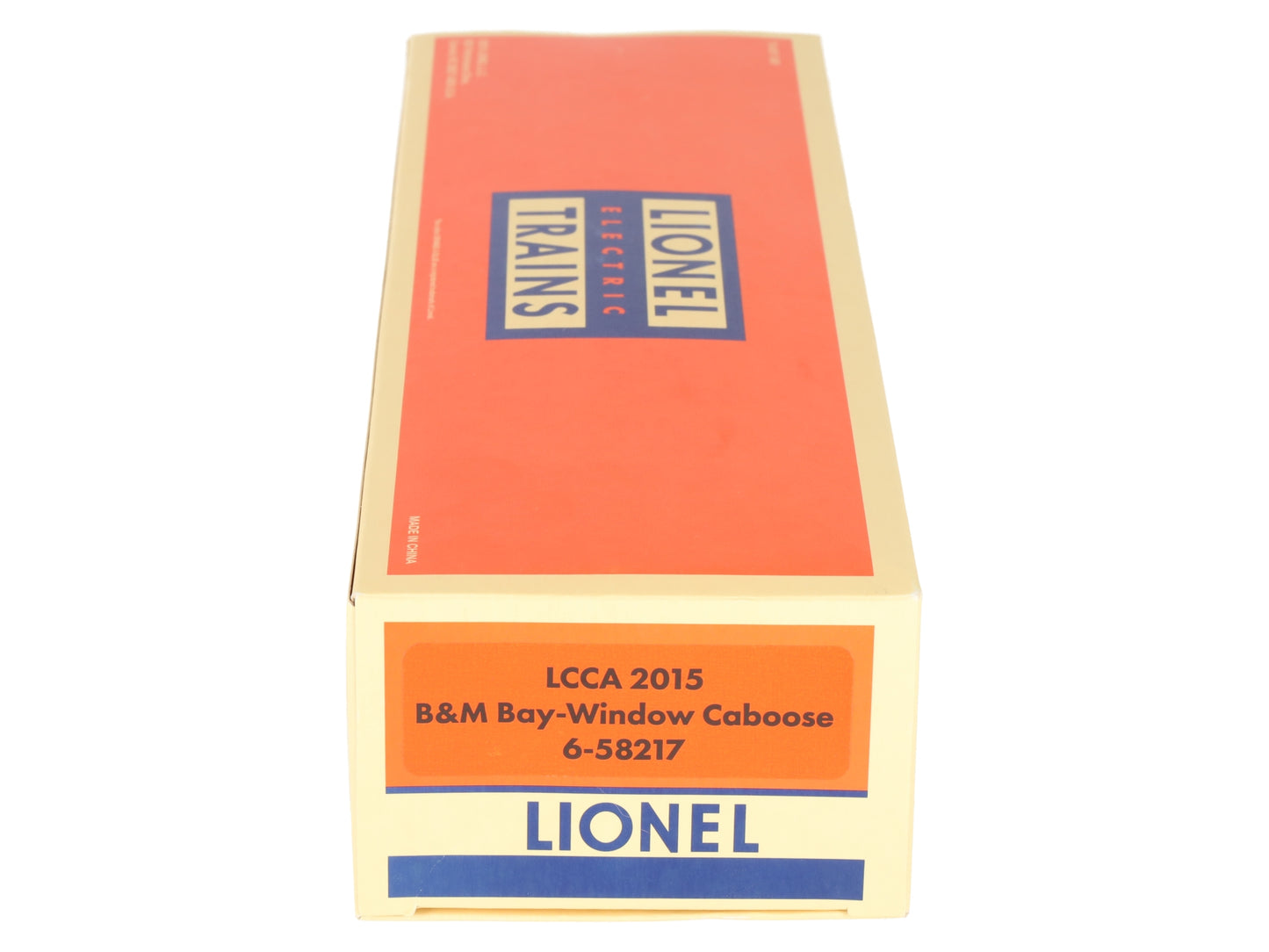 Lionel 6-58217 O Boston and Maine LLC Smoking Bay Window Caboose #6617 EX/Box