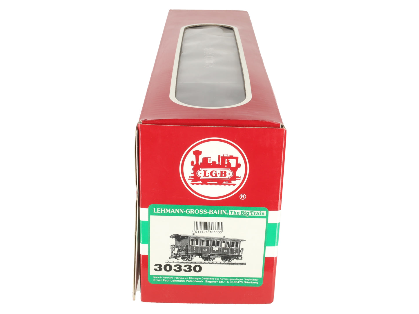 LGB 30330 Ballenberg 3rd Class Passenger Car EX/Box