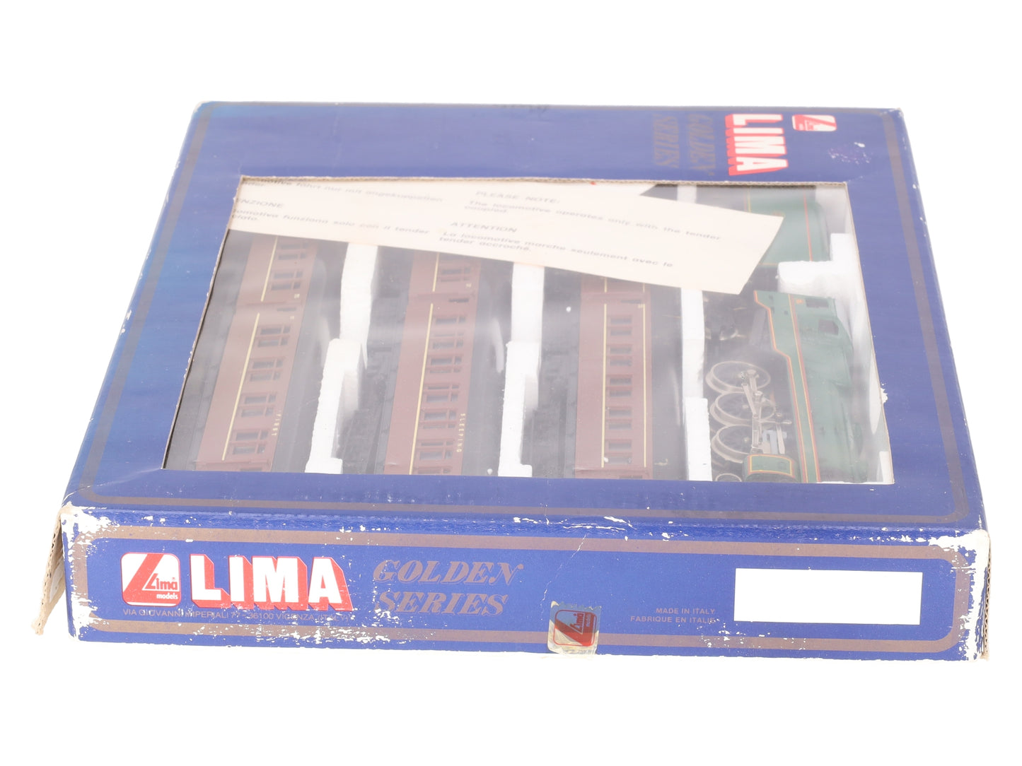 Lima 149753 Golden Series HO Gauge Steam Passenger Train Set EX/Box