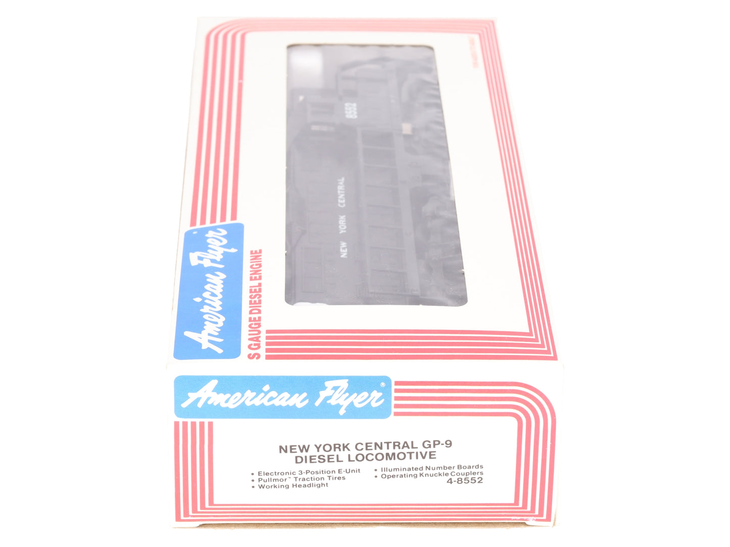 American Flyer 4-8552 S Scale New York Central GP-9 Diesel Locomotive EX/Box