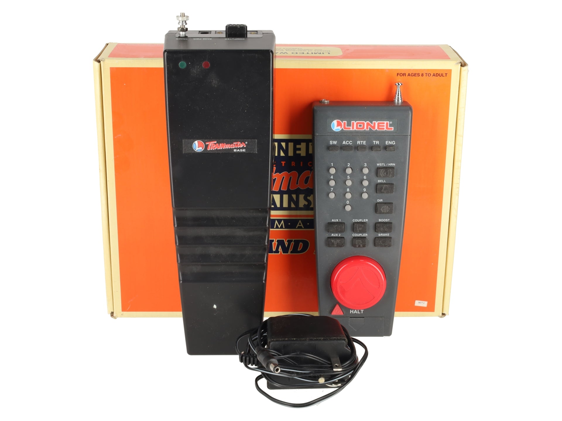 Lionel 6-12911 O TMCC Trainmaster Command Base & CAB-1 Controller