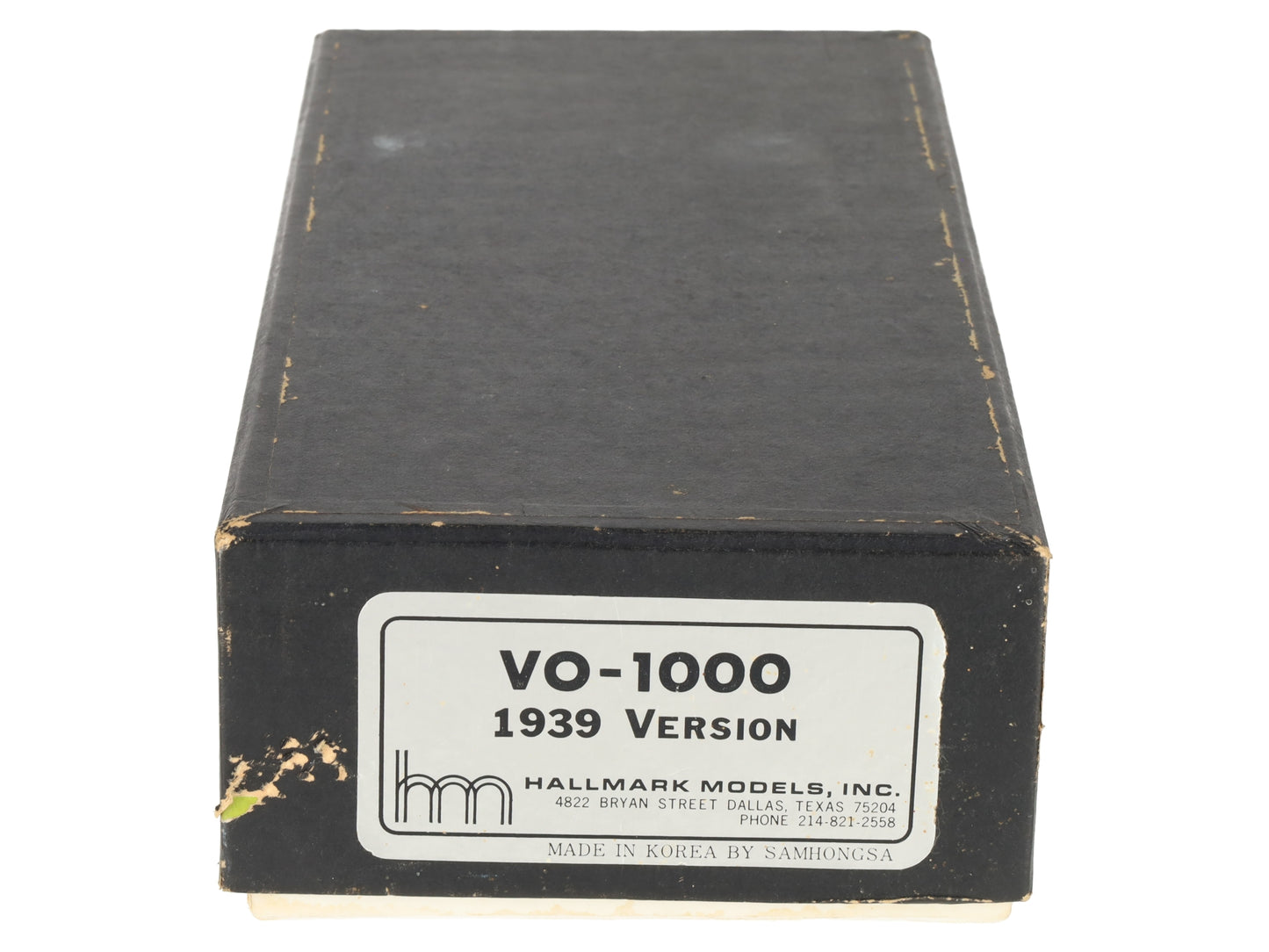 Hallmark Models HO Scale BRASS VO-1000 Diesel Locomotive 1939 Version EX/Box