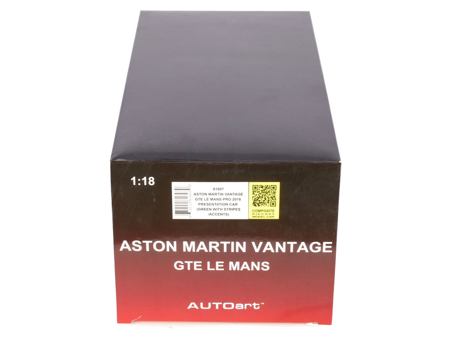 Autoart Ashton Martin Vantage GTE LE Mans Pro 2018 Presentation Car LN/Box