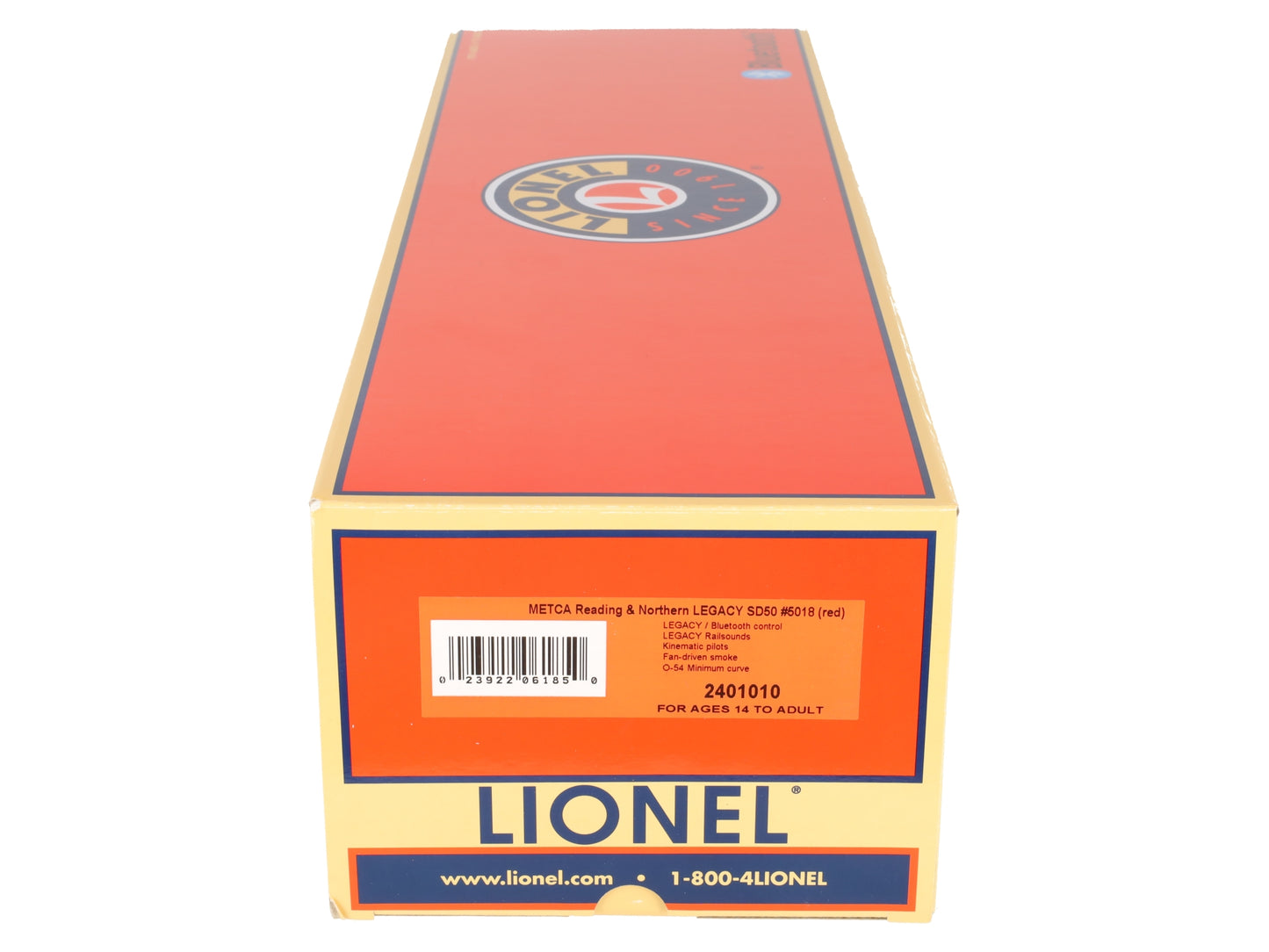 Lionel 2401010 O METCA Reading & Northern LEGACY SD5 Diesel Locomotive #5018 EX/Box