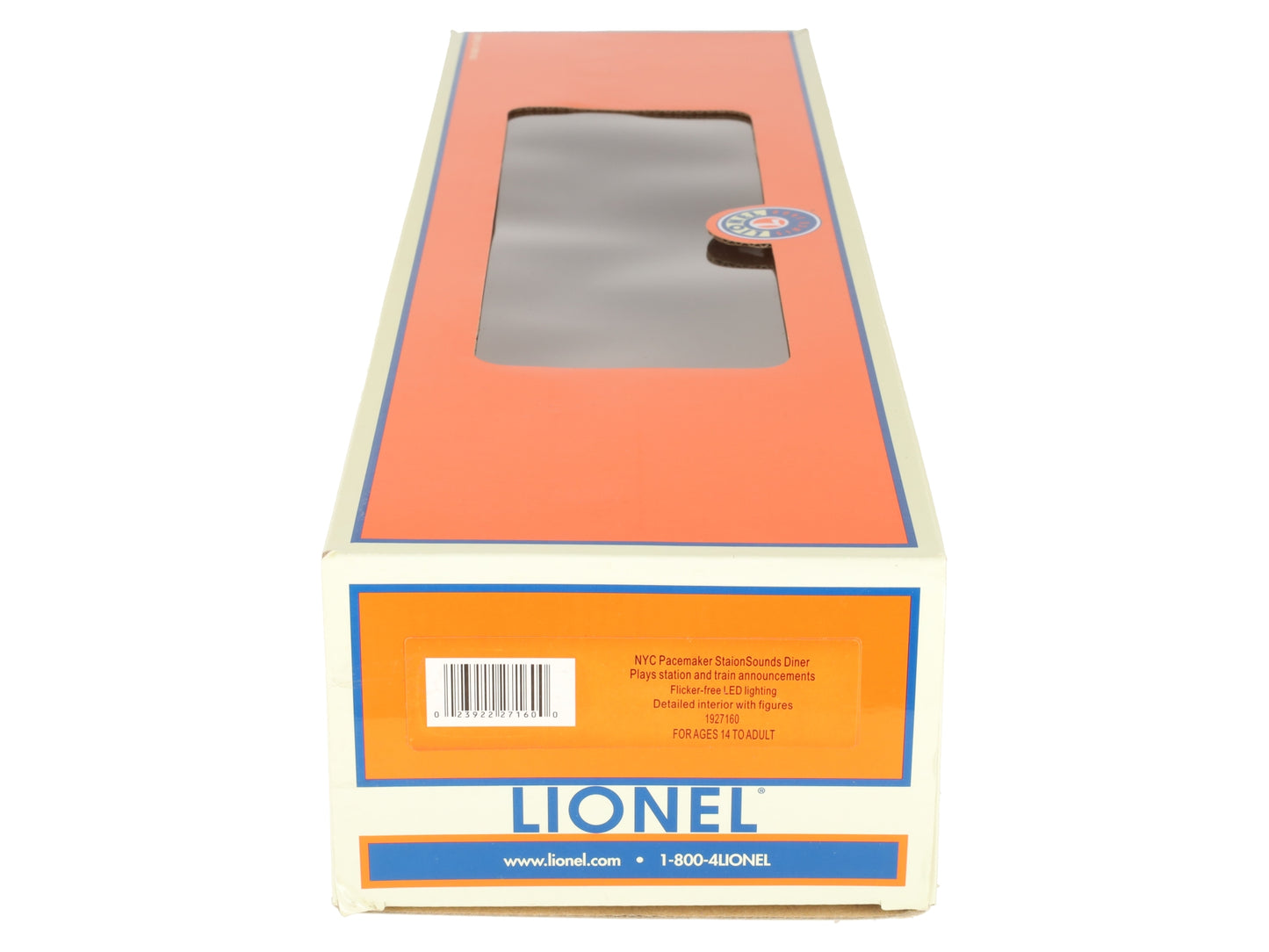 Lionel 1927160 O New York Central Pacemaker Stationsounds Diner EX/Box