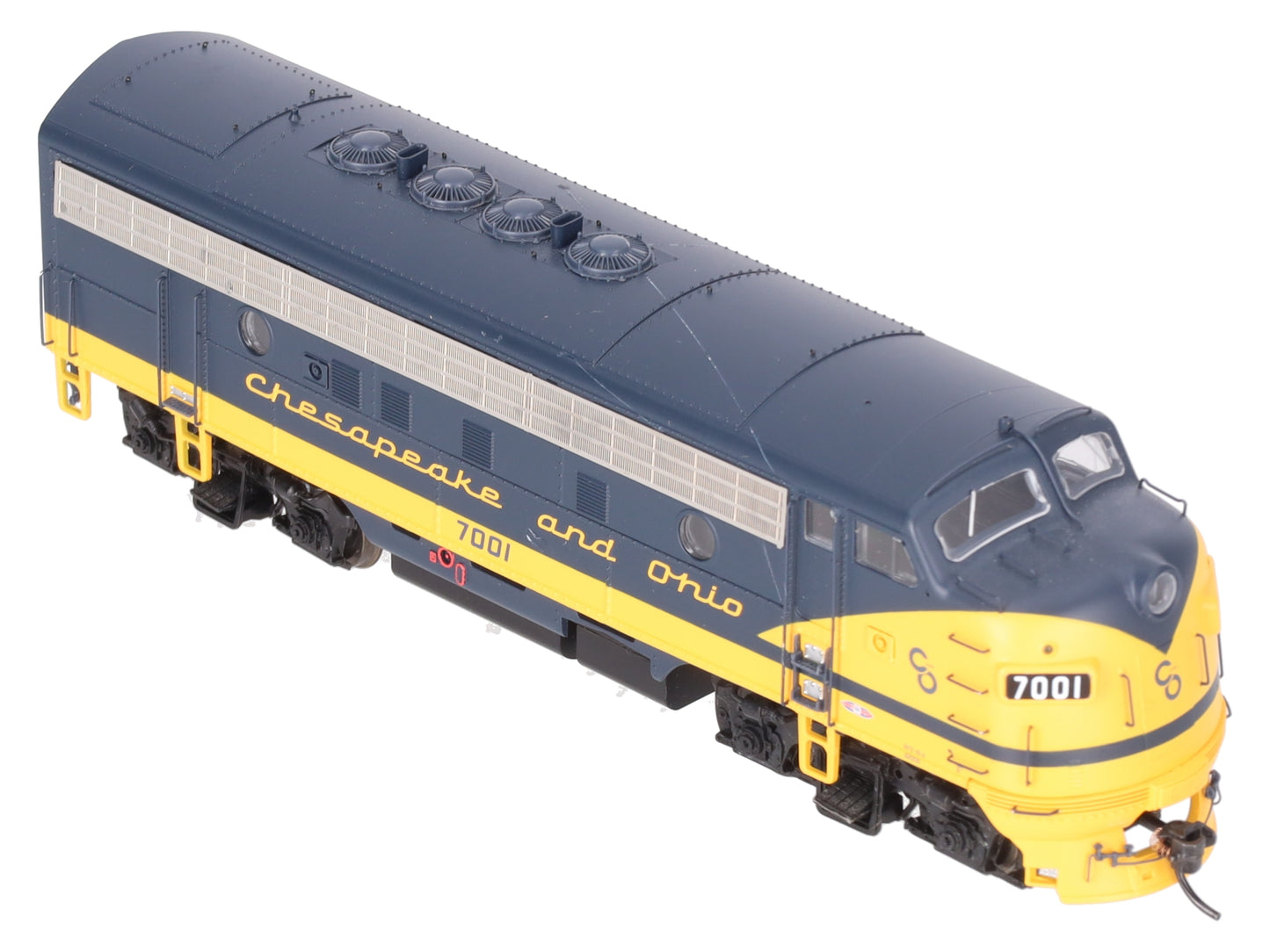 Proto 2000 920-40580 HO Chesapeake & Ohio F7A Diesel Locomotive #7001 w/DCC/SND VG