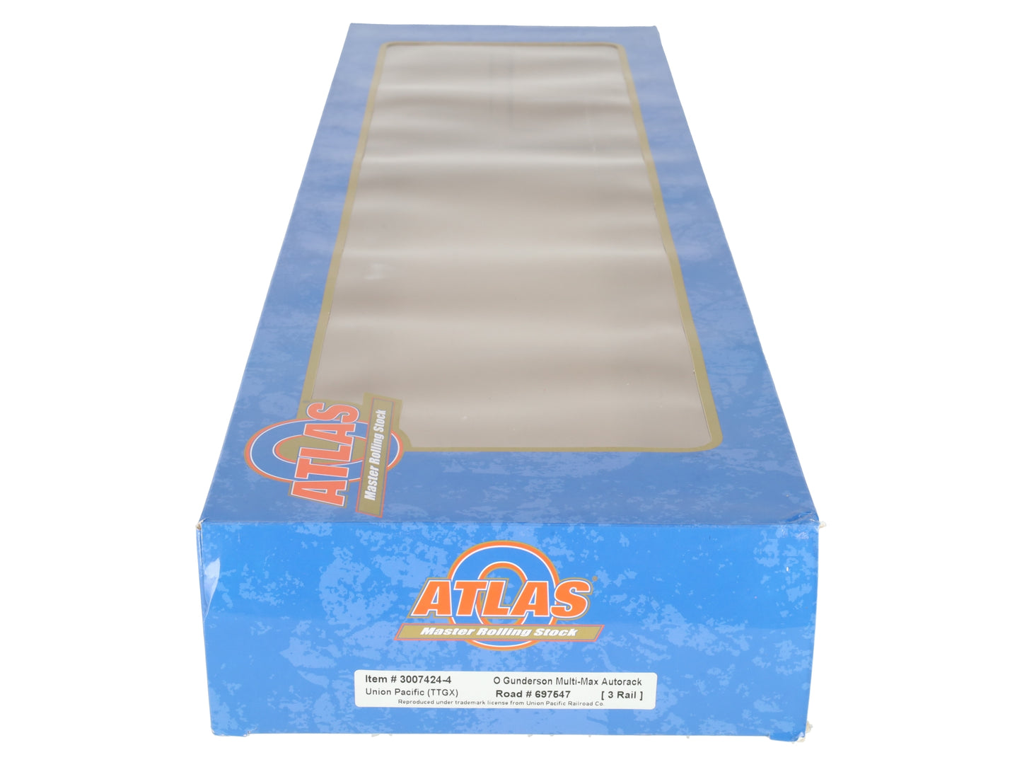 Atlas 3007424 O Union Pacific TTGX Gunderson Multi-Max Auto Rack (3 Rail) LN/Box