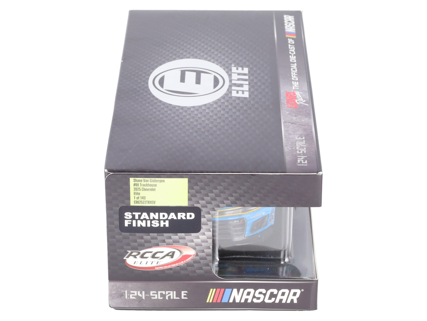 RCCA Elite 1:24 Shane Van Gisbergen Trackhouse 2025 Chevrolet Elite Series #88 LN/Box