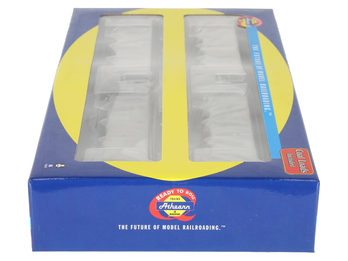 Athearn 70272 HO Penn Central 40' 3-Bay Ribbed Hopper with Load #2 (Pack of 4)