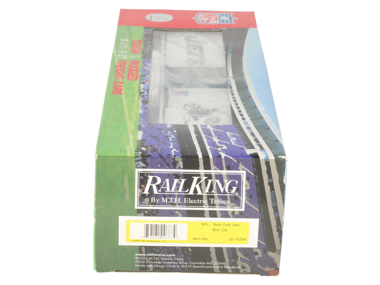 MTH 30-74264 NFL-New York Jets Boxcar LN/Box