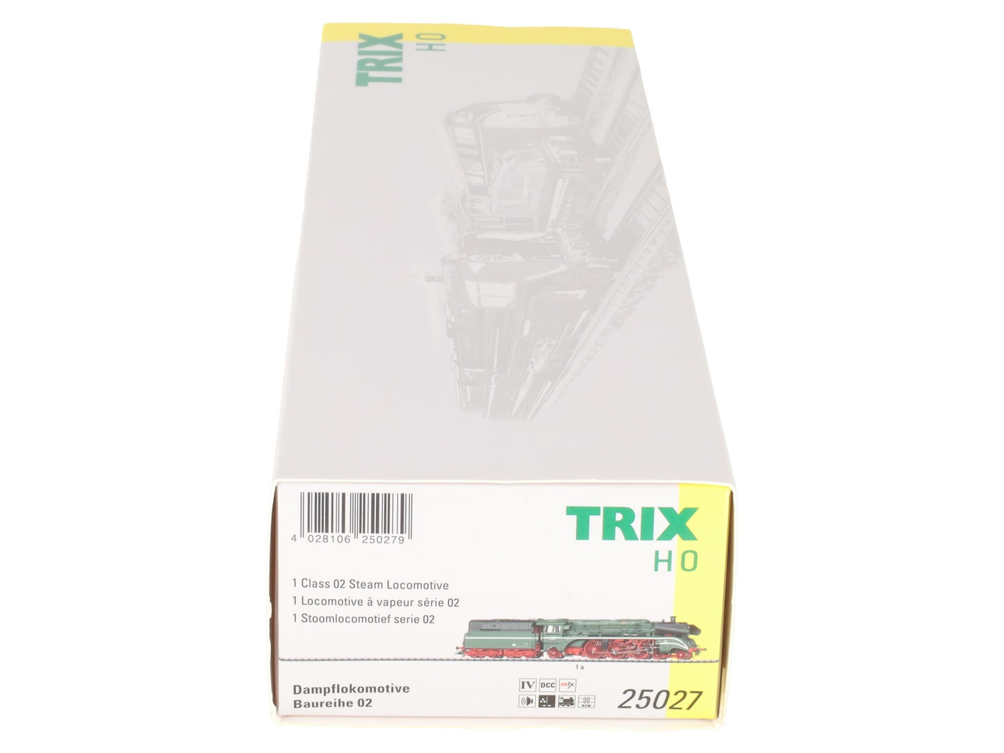 Trix 25027 HO Class 02 DB 02 0314-1 Steam Locomotive DCC/MFX w/Sound LN/Box