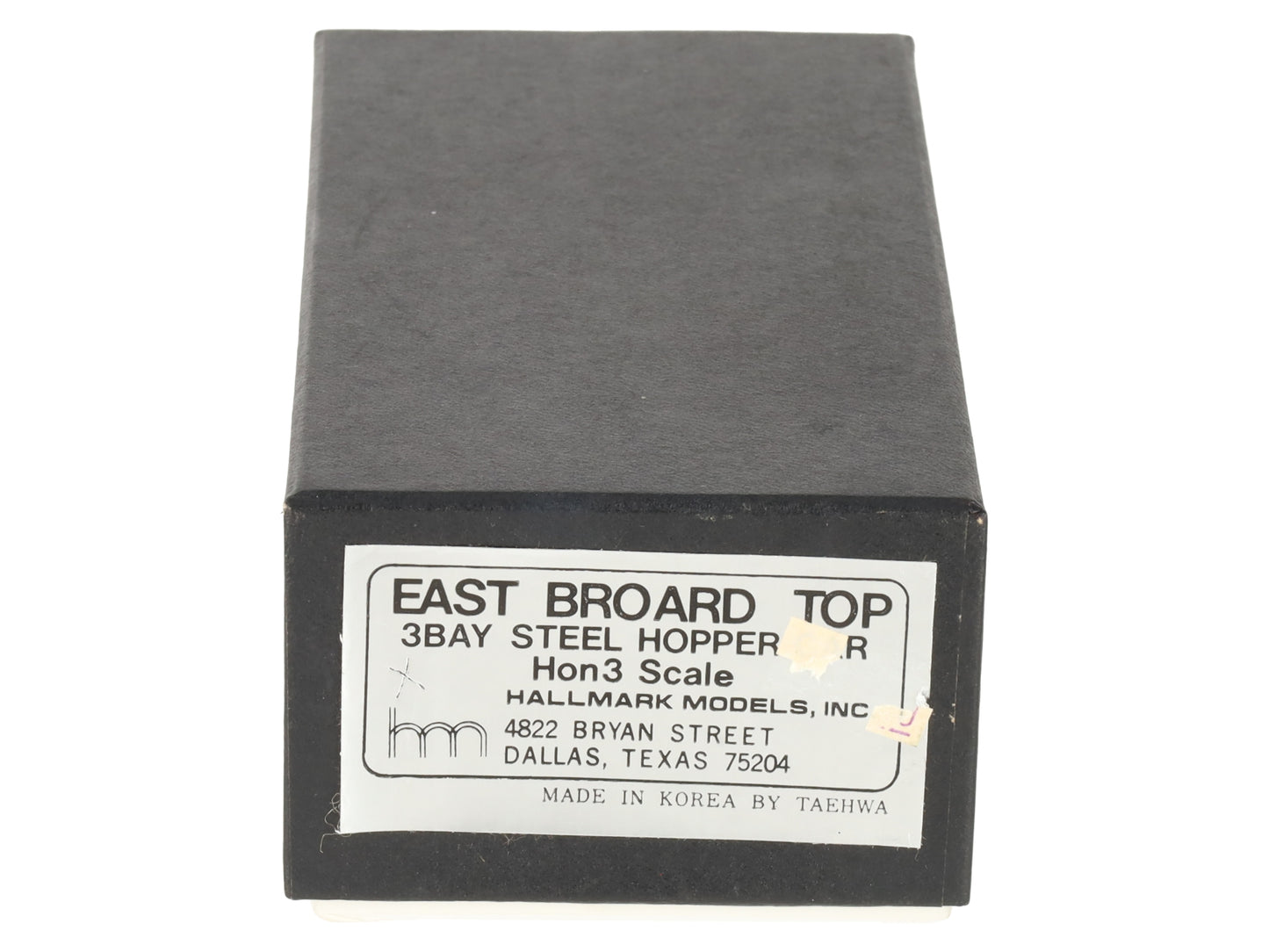 Hallmark Models HOn3 BRASS Undecorated Rolling Stock 3-Bay Hopper EX/Box