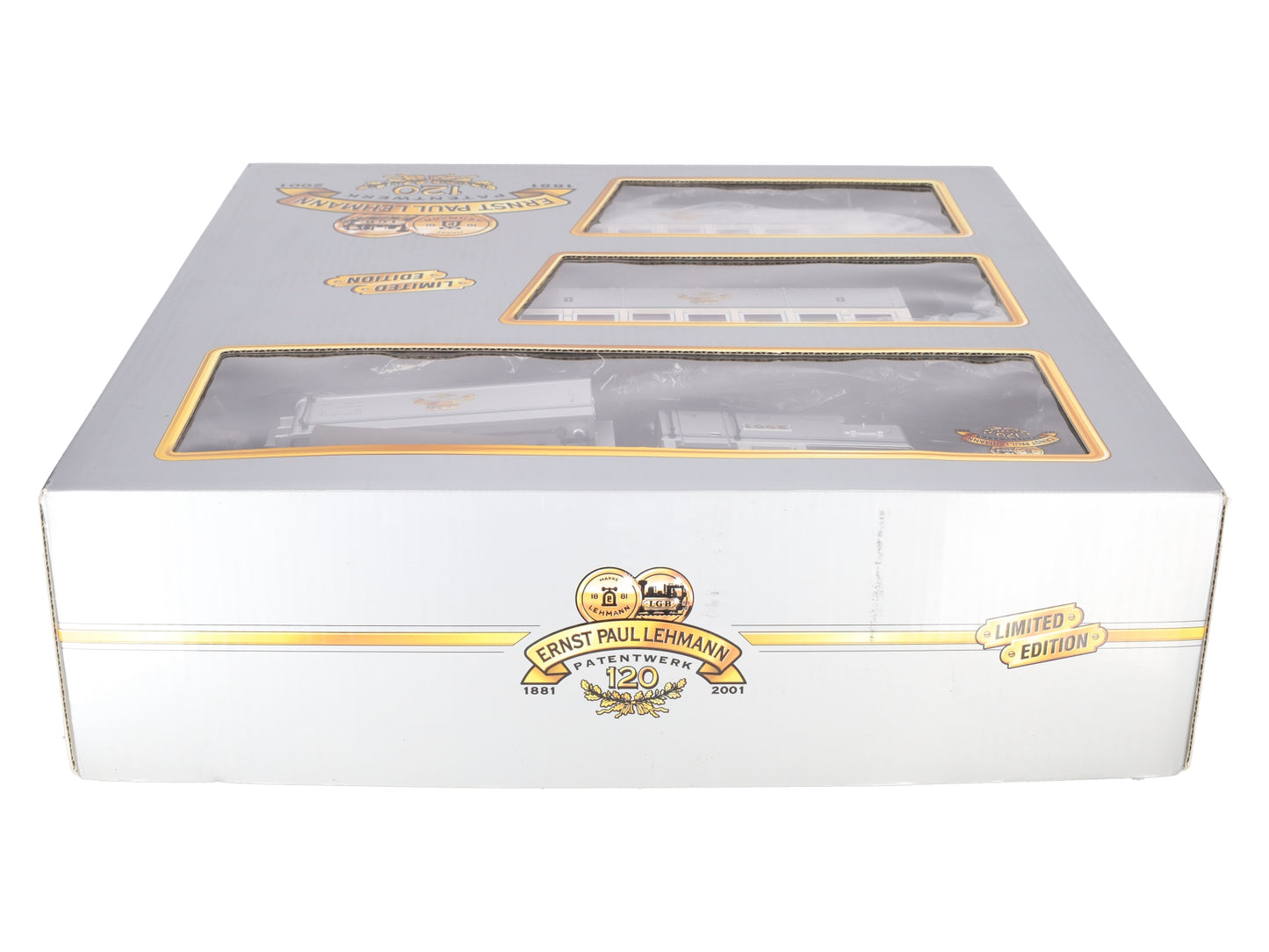 LGB 29151 G Scale Ernst Paul Lehmann 120th Anniversary G Gauge Steam Train Set EX/Box