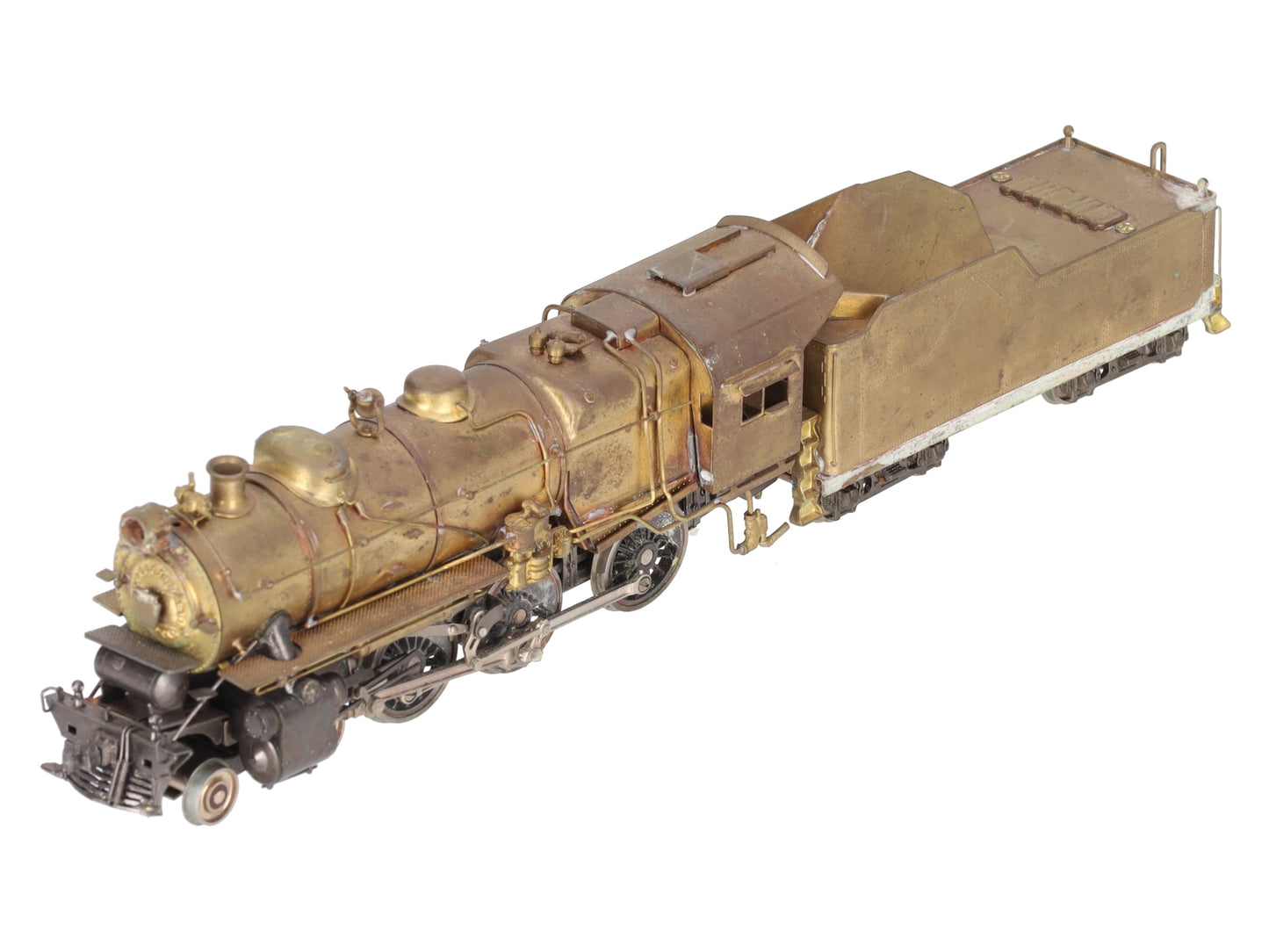 Max Gray KTM HO Brass PRR G-5 4-6-0 Ten Wheeler - Unpainted EX