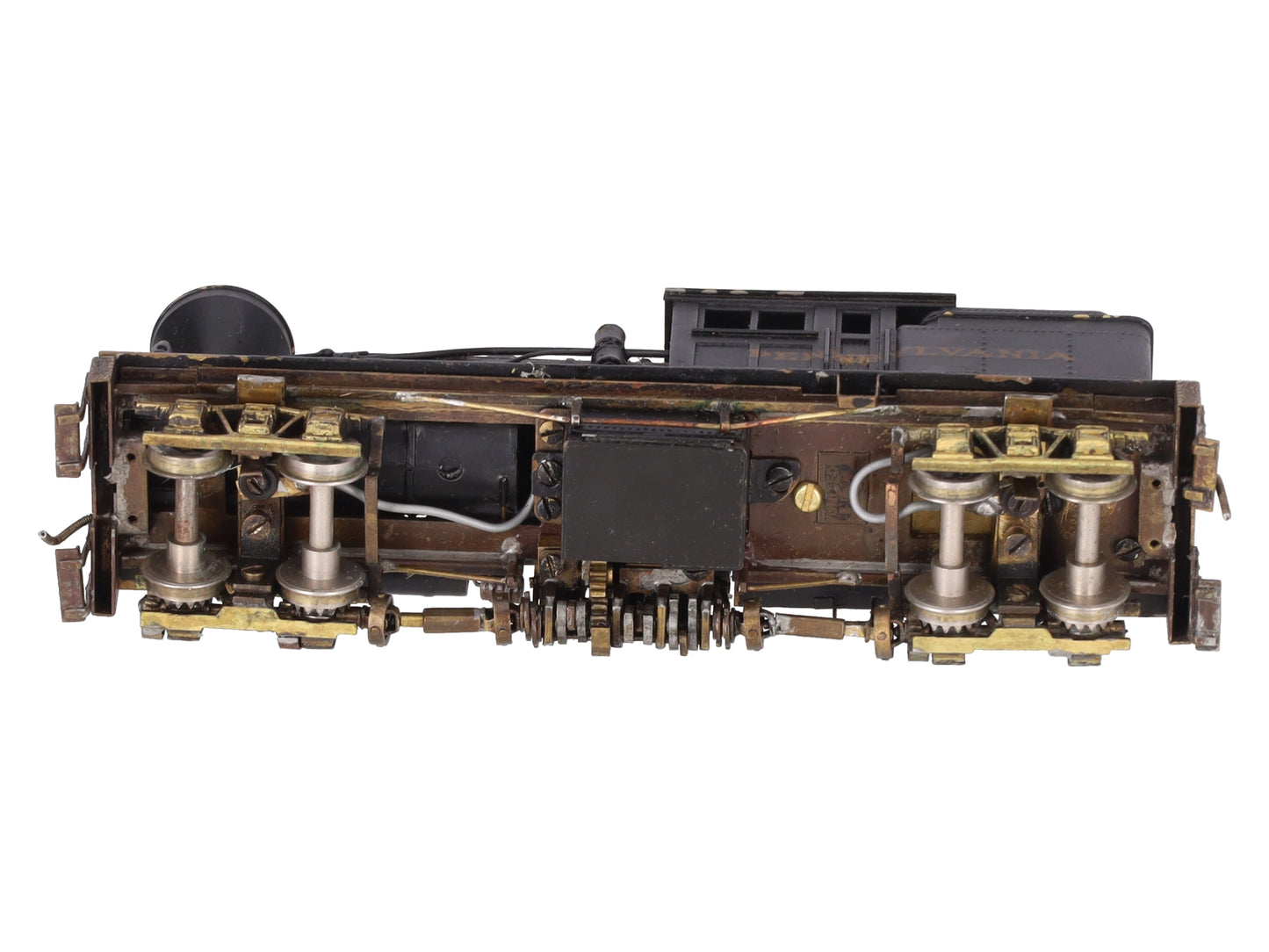 Pacific Fast Mail HO BRASS 2-Truck B-2 Class B Logging Shay - Painted EX