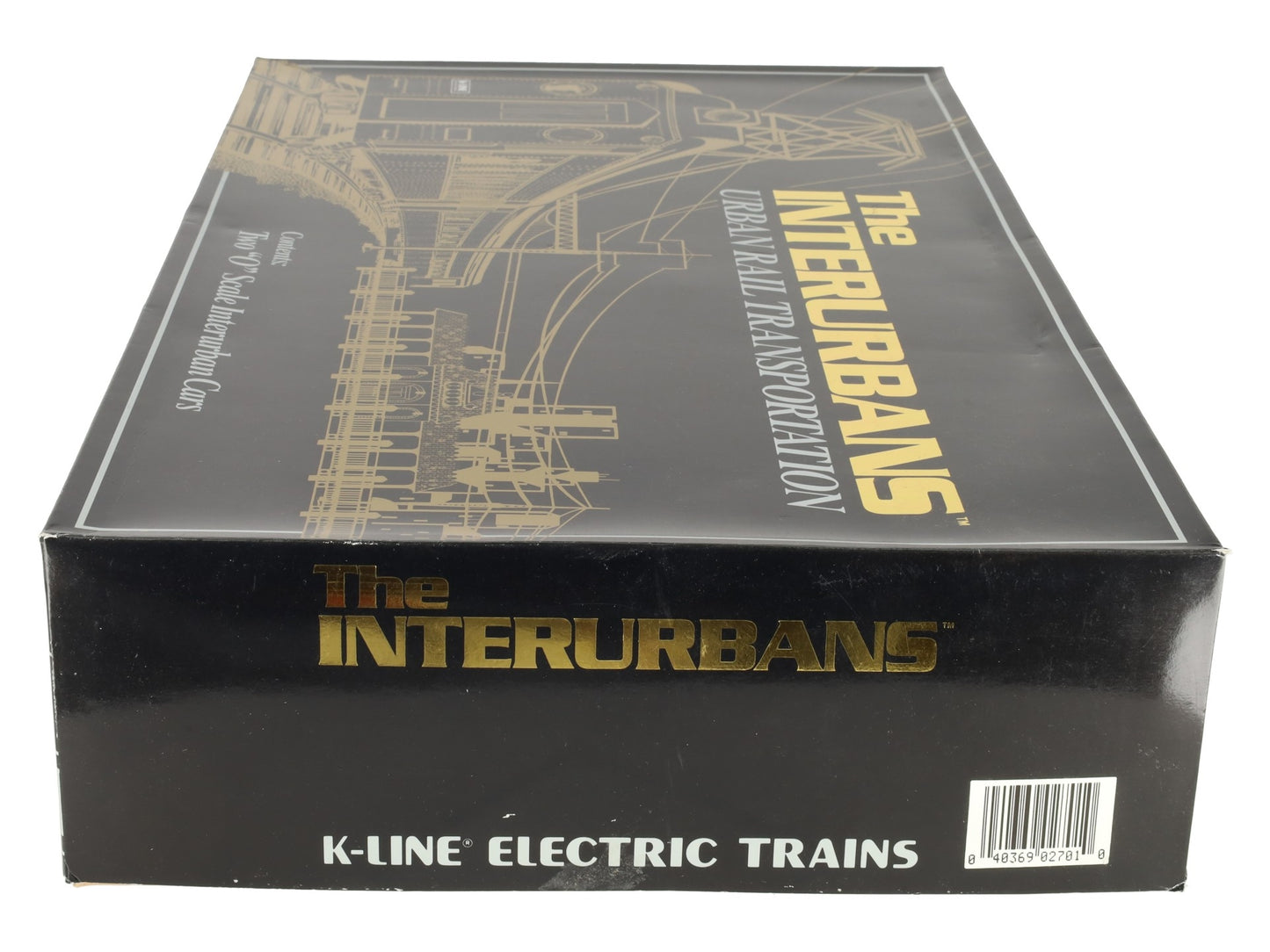 K-Line K2700-012 O CSS&B 18" Heavyweight Interurban Cars (Set of 2) EX/Box