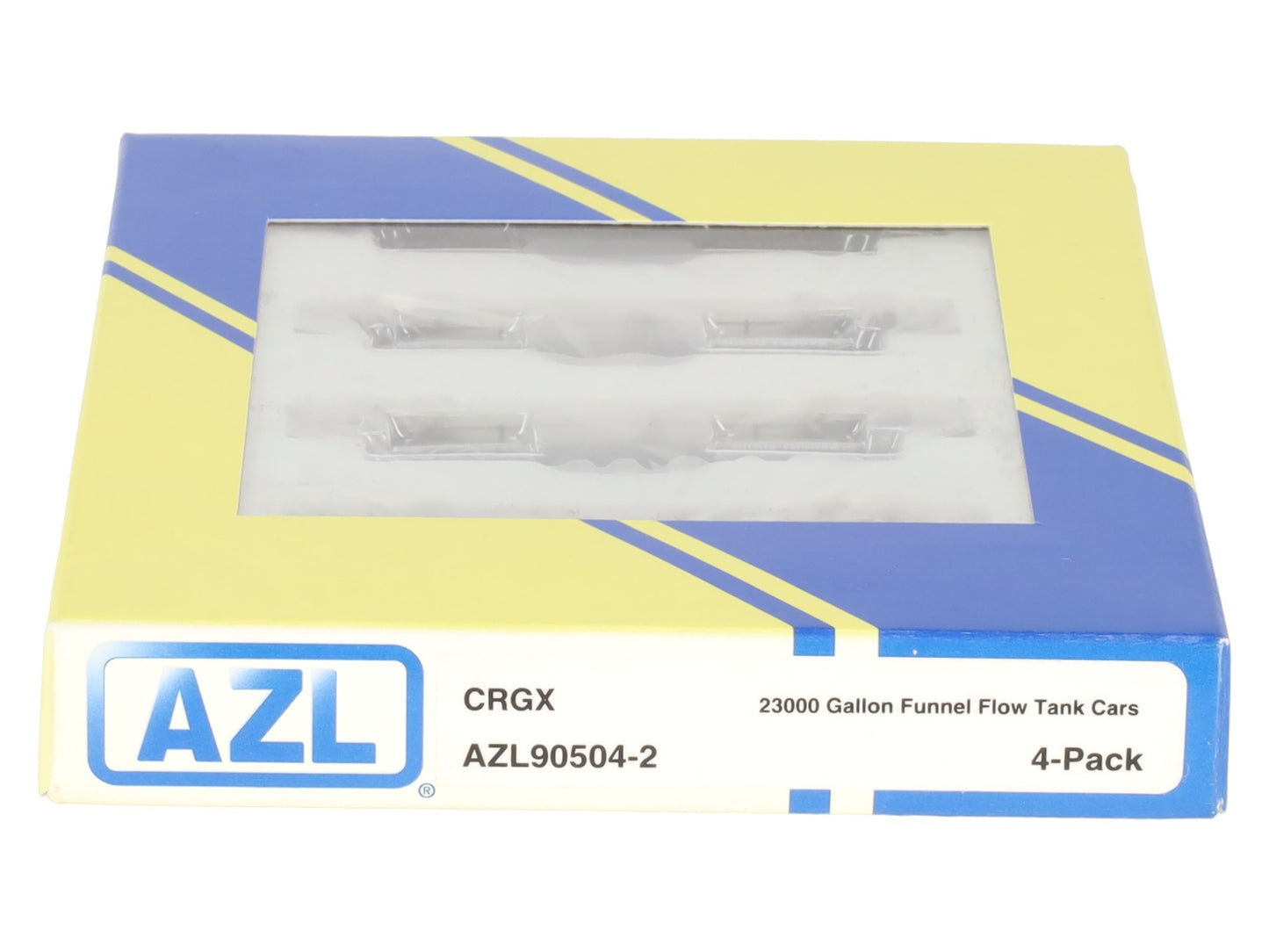 American Z-Line 90504-2 Z CRGX 23000 Gallon Funnel Flow Tank Cars (Pack of 4) NIB