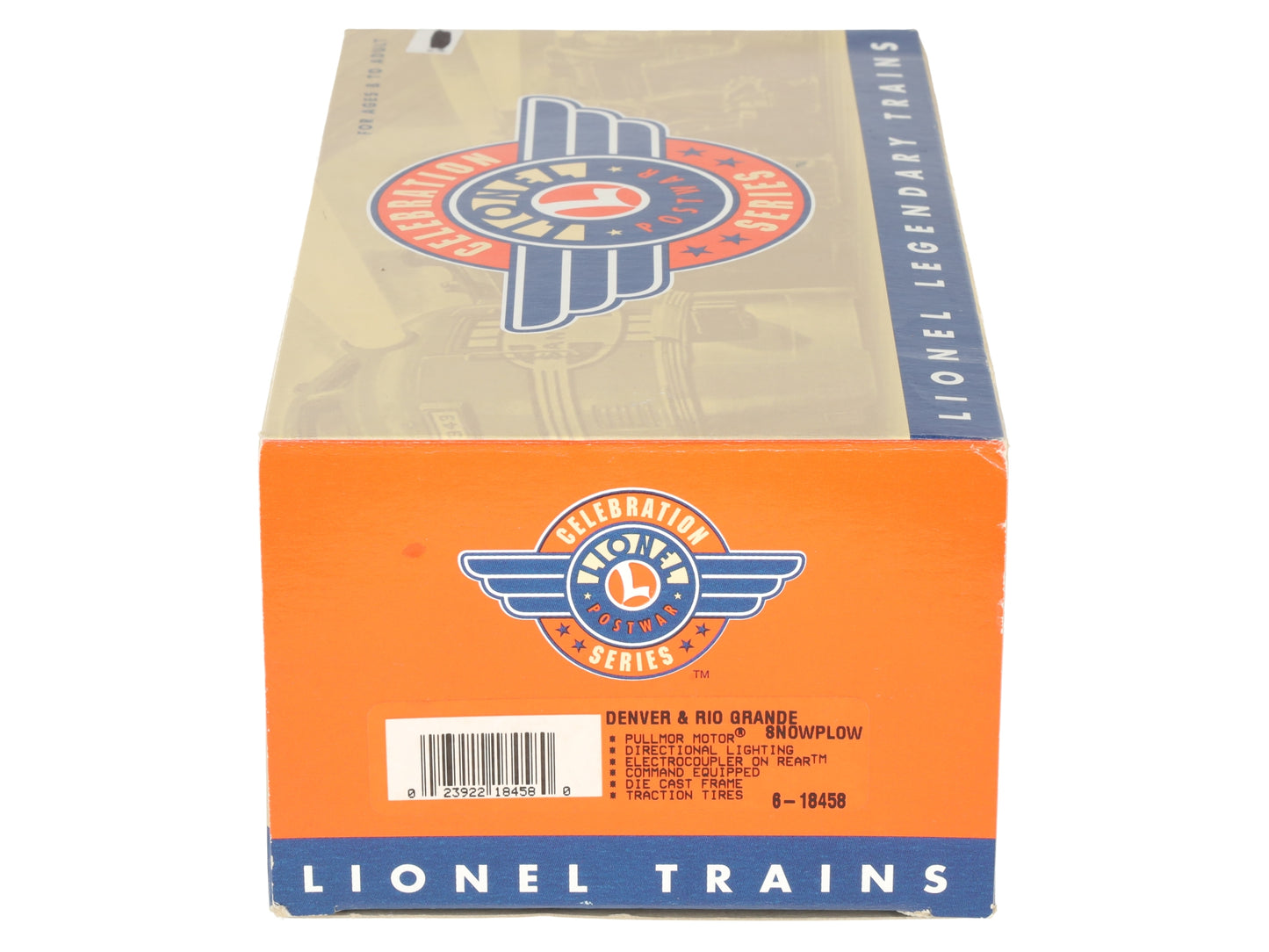 Lionel 6-18458 O Gauge Lionel 18458 53 Rio Grande Snowplow EX/Box