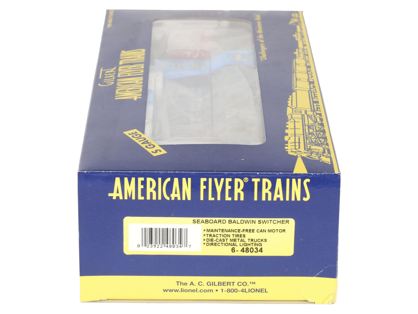 American Flyer 6-48034 S Scale Seaboard Baldwin Diesel Locomotive #1413 LN/Box