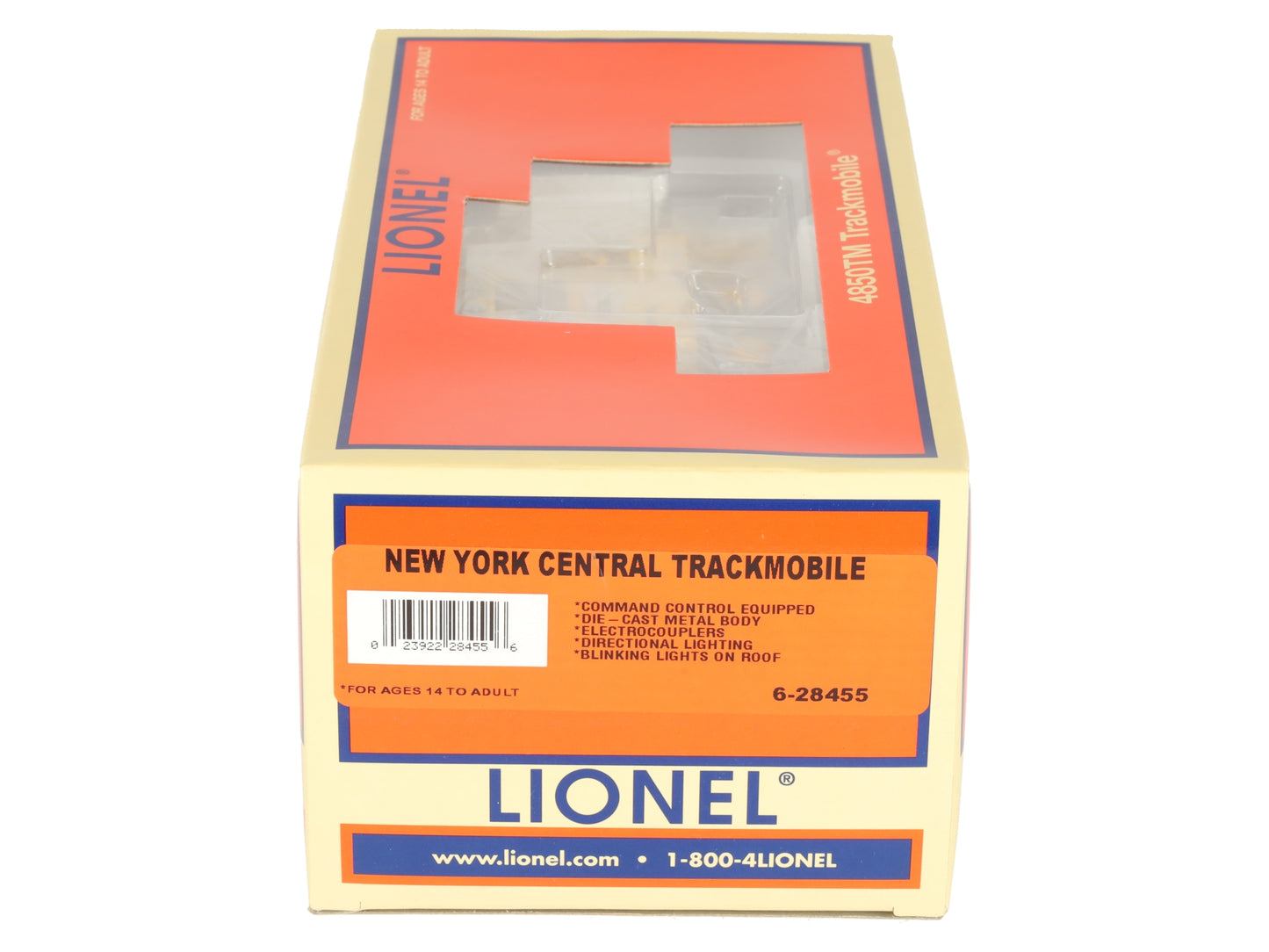 Lionel 6-28455 O Gauge New York Central Trackmobile EX/Box
