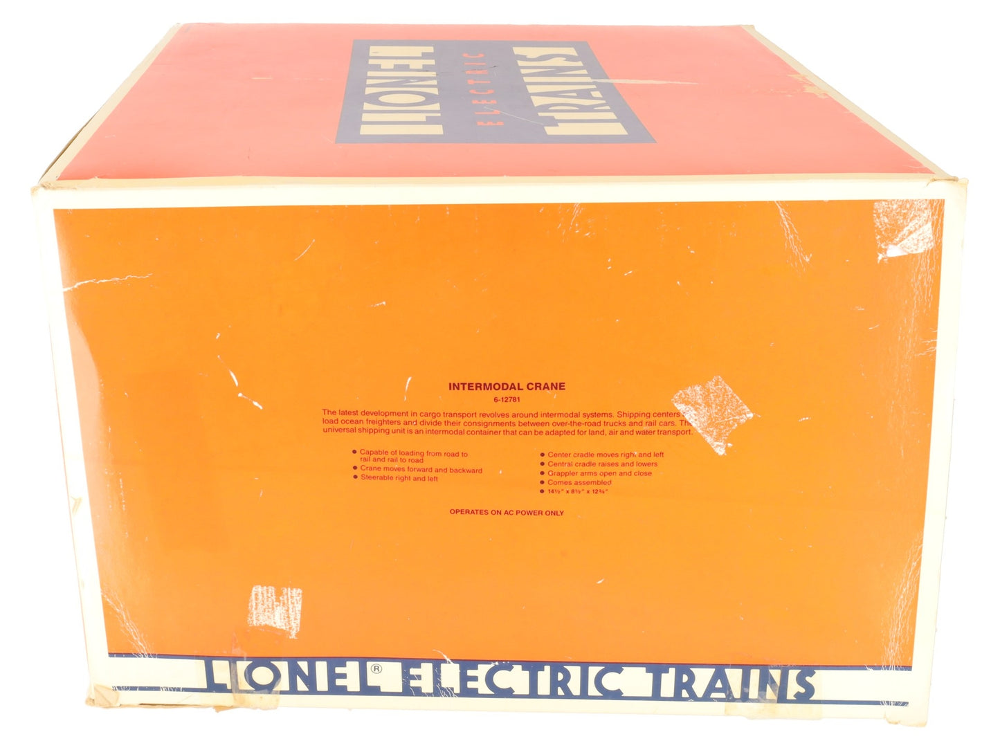 Lionel 6-12781 Norfolk & Western Intermodal Crane VG/Box