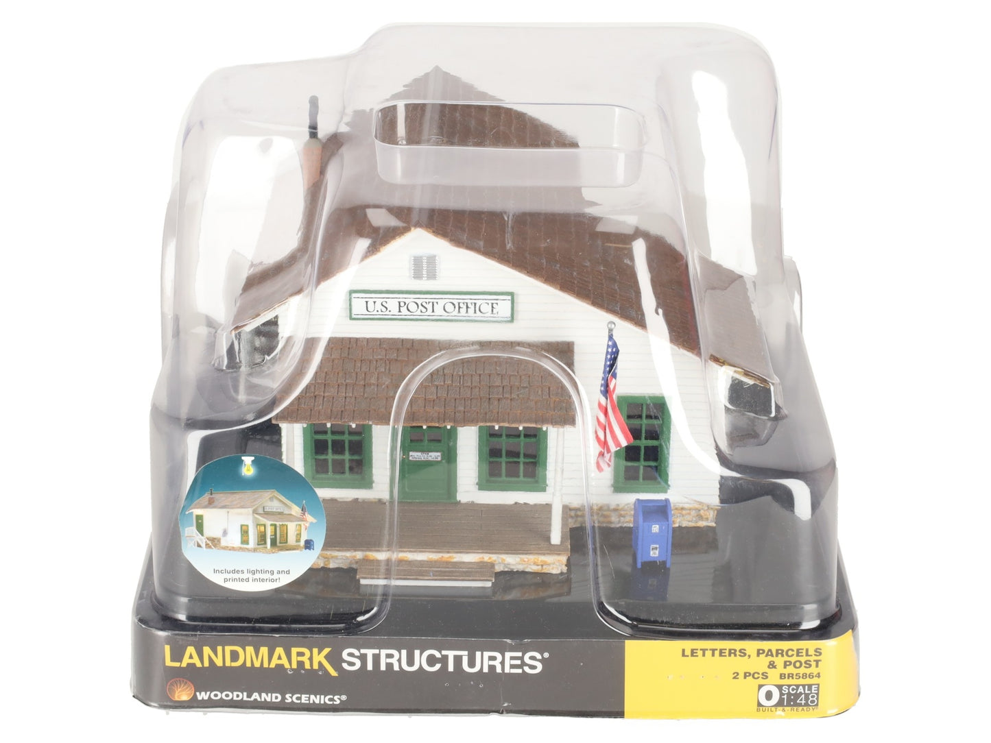 Woodland Scenics BR5864 O Built-&-Ready Letters, Parcels & Post LN/Box