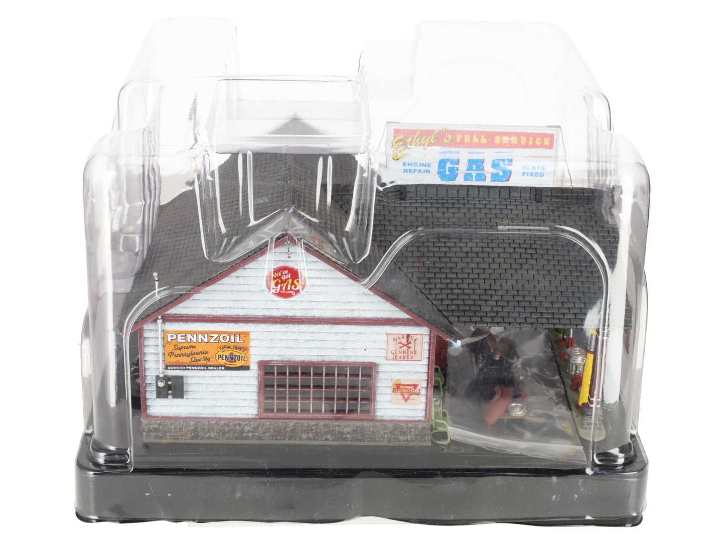 Woodland Scenics BR5849 O Built-&-Ready Ethyl's Gas & Service Building EX/Box
