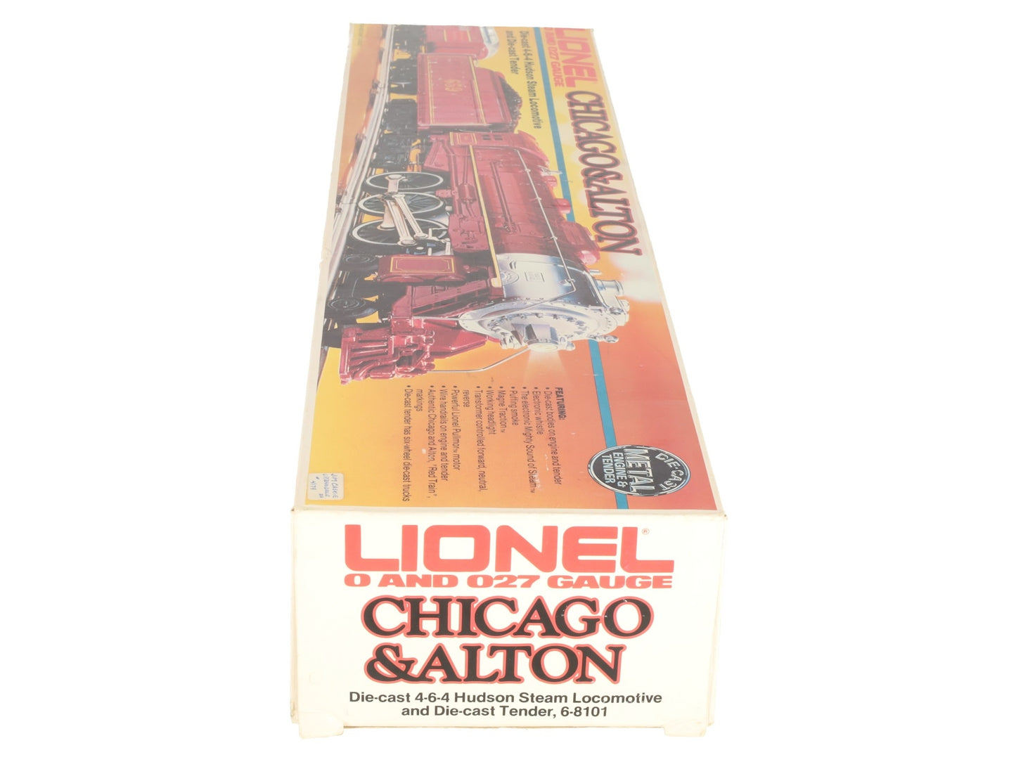 Lionel 6-8101 O Gauge Chicago & Alton 4-6-4 Steam Locomotive & Tender #659 EX/Box