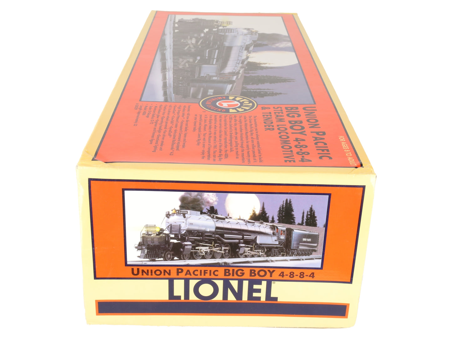 Lionel 6-28029 O UP Big Boy 4-8-8-4 Articulated Steam Engine & Tender #4006 EX/Box