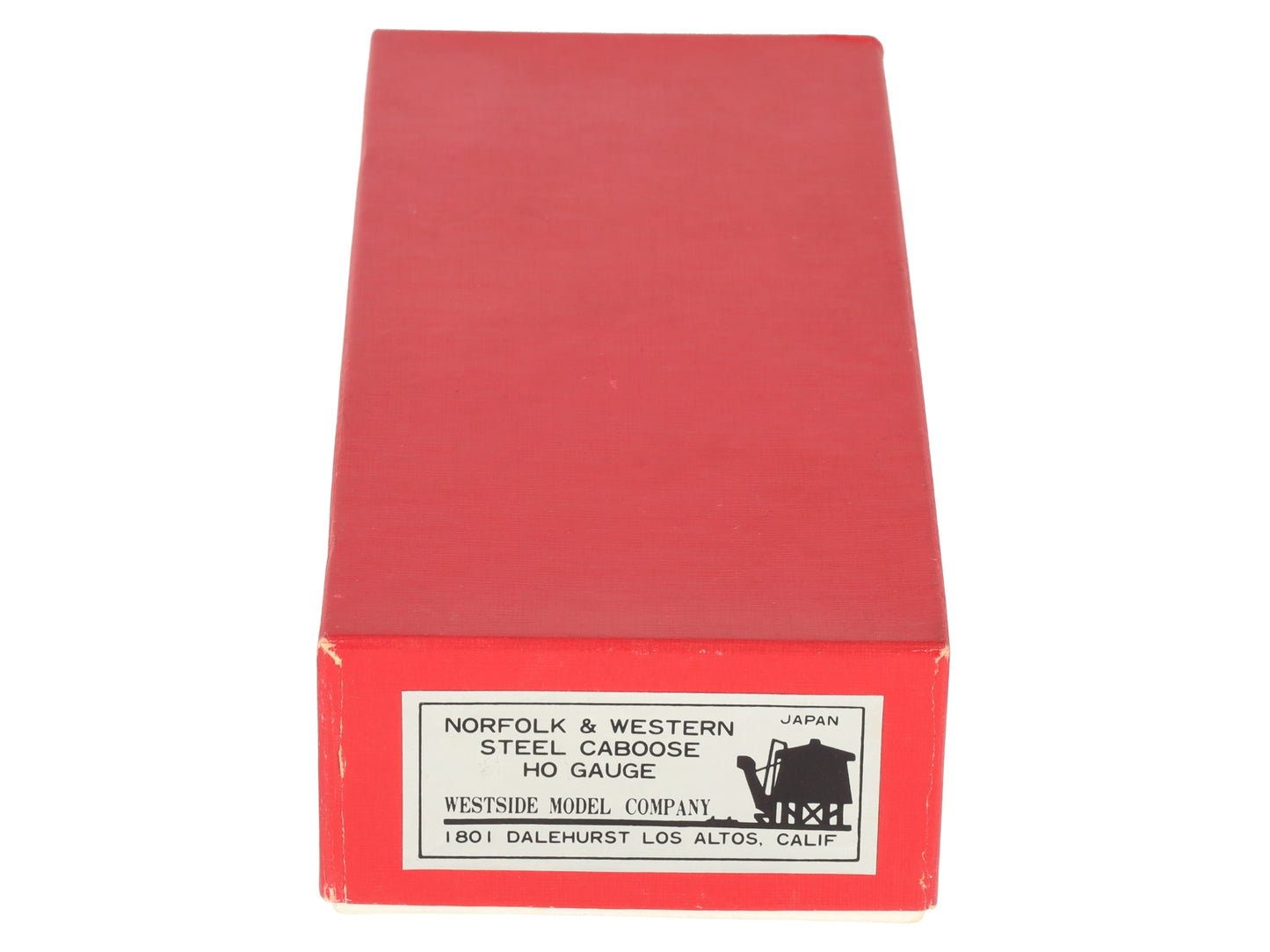 Westside Model Co. HO Scale BRASS Norfolk & Western Steel Caboose- Unpainted/Box