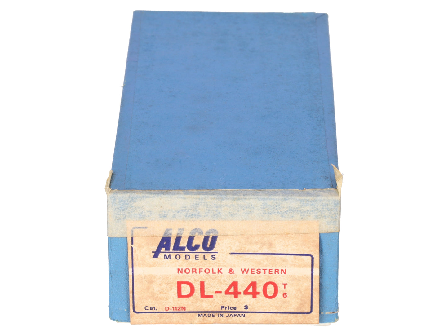 Alco Models D-112N HO BRASS N&W DL-440T6 Diesel Engine VG/Box