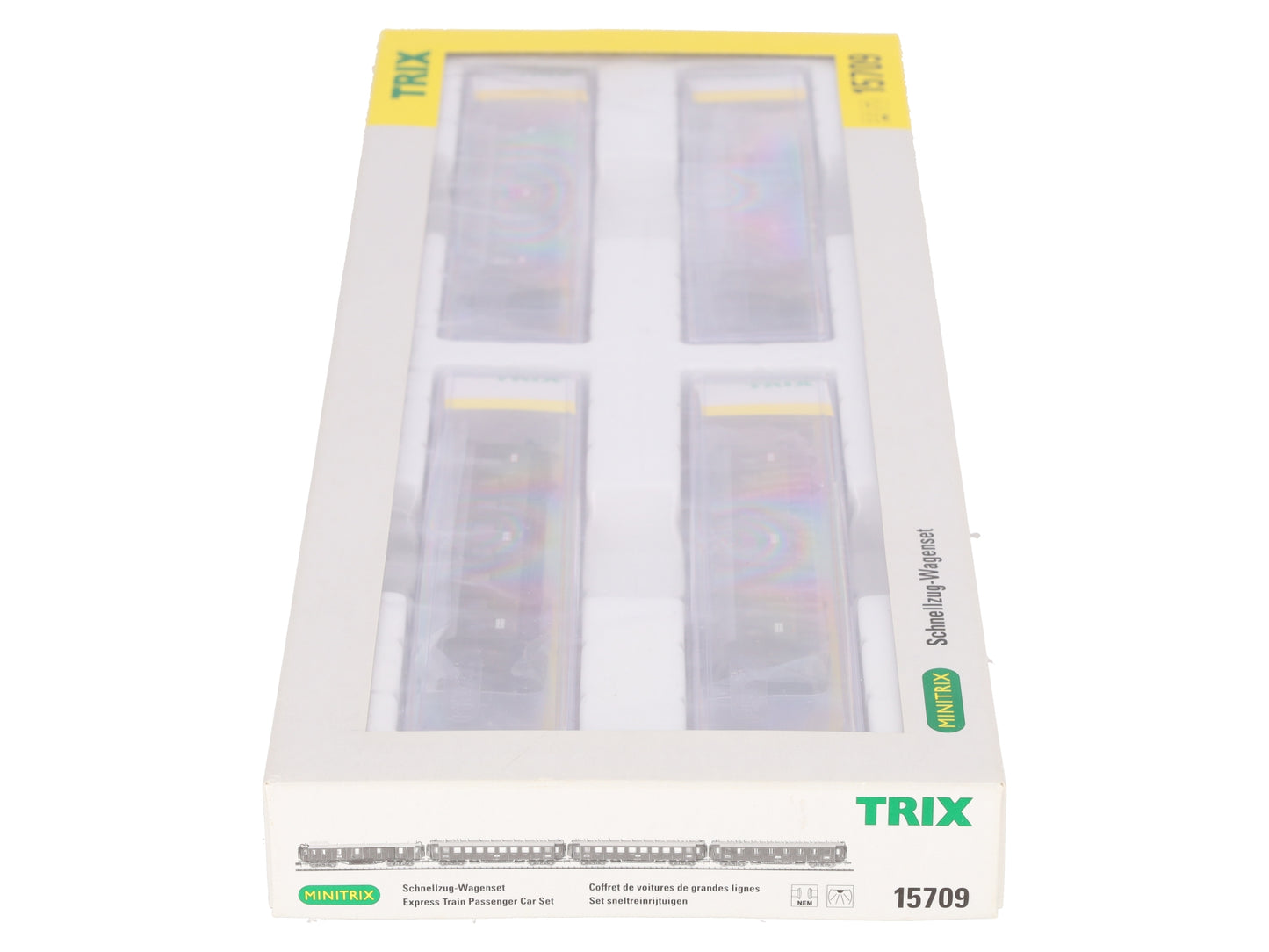 Trix 15709 N Palatine Railroad Express Train Passenger Set #290/1732/3071/5062 LN/Box