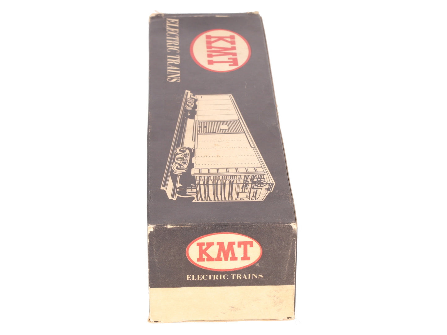 KMT C-7351 O Gauge C.I.L. Monon Flatcar #412 VG/Box