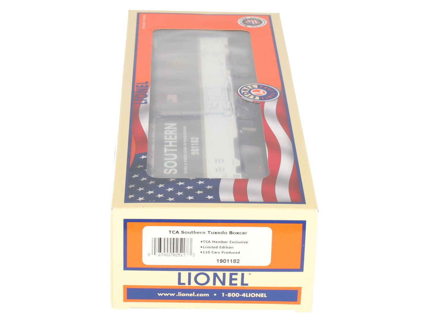 Lionel 1901182 O Gauge TCA Southern Tuxedo Boxcar #901182 LN/Box