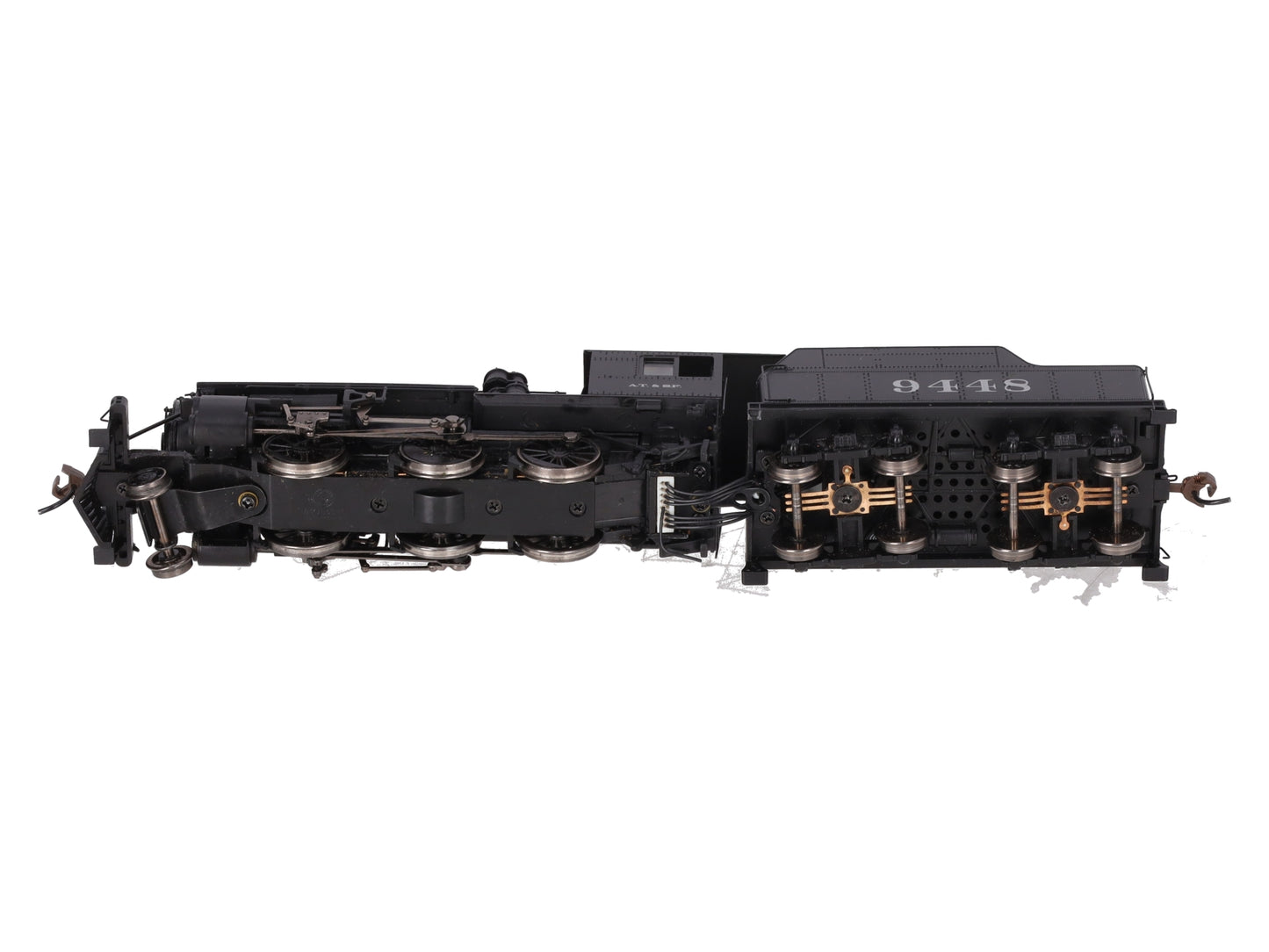 Bachmann 51816 HO Santa Fe Alco 2-6-0 Steam Locomotive w/Sound & DCC #9448 EX