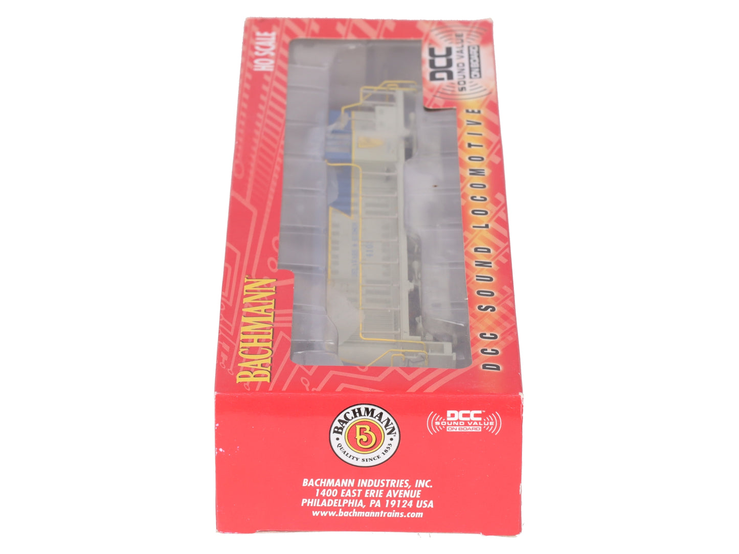Bachmann 63901 HO Scale D&H RS-3 Diesel Locomotive #4103 w/ DCC & Sound EX/Box