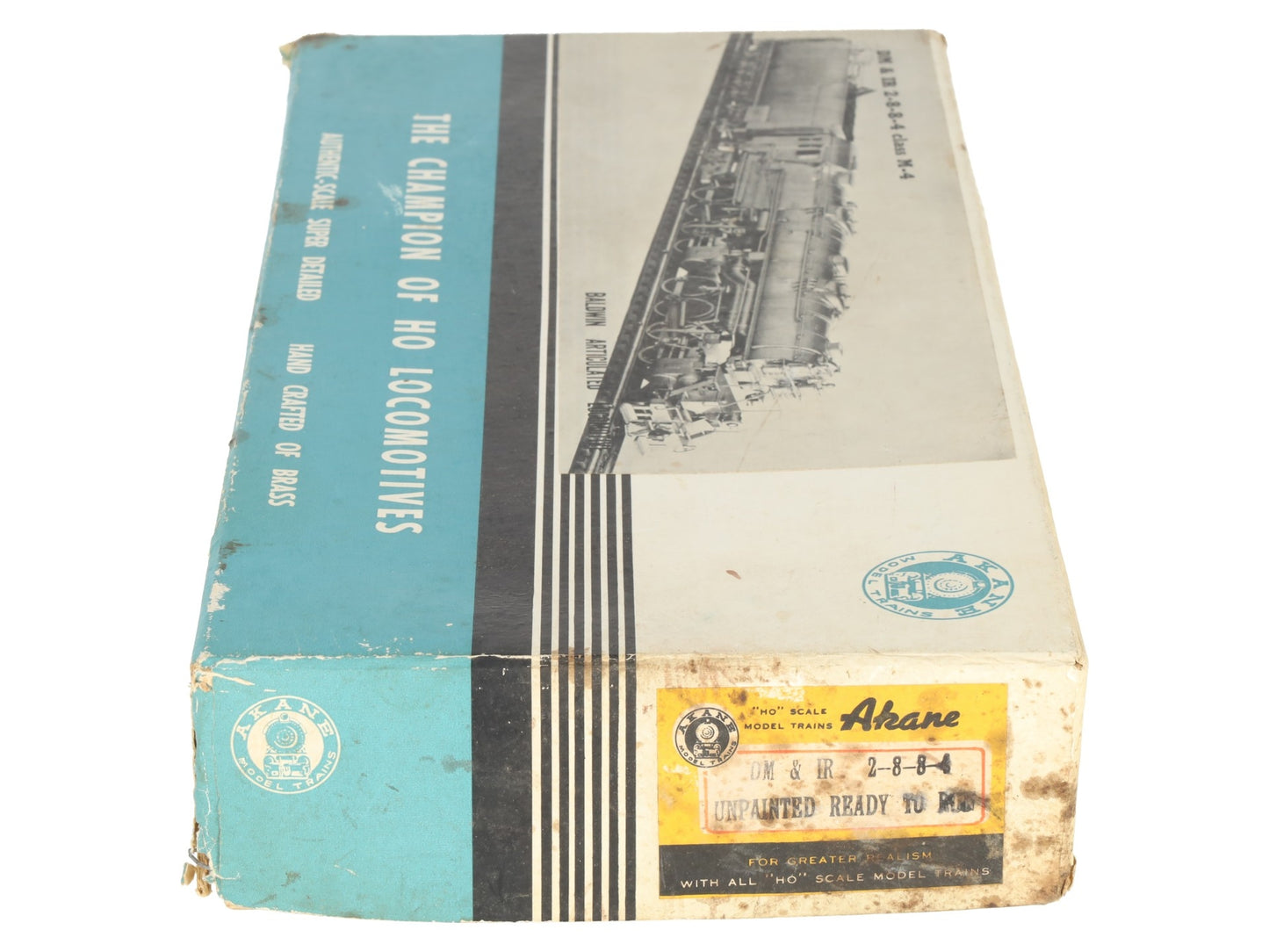 Akane HO Scale BRASS DM&IR 2-8-8-4 Class M-4 Steam Locomotive - Painted/Box