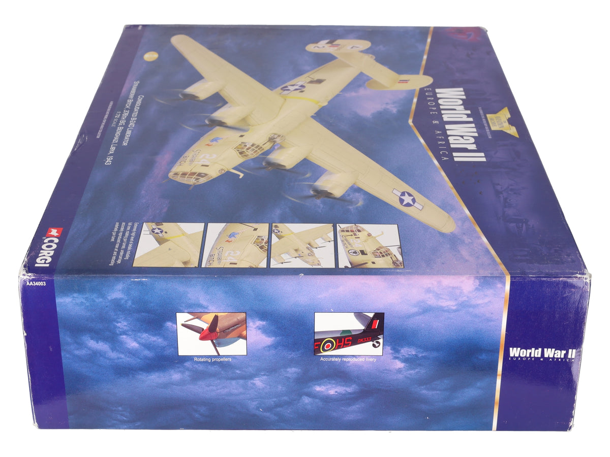 Corgi AA34003 1:72 "Strawberry" Consolidated B-24D Liberator VG/Box