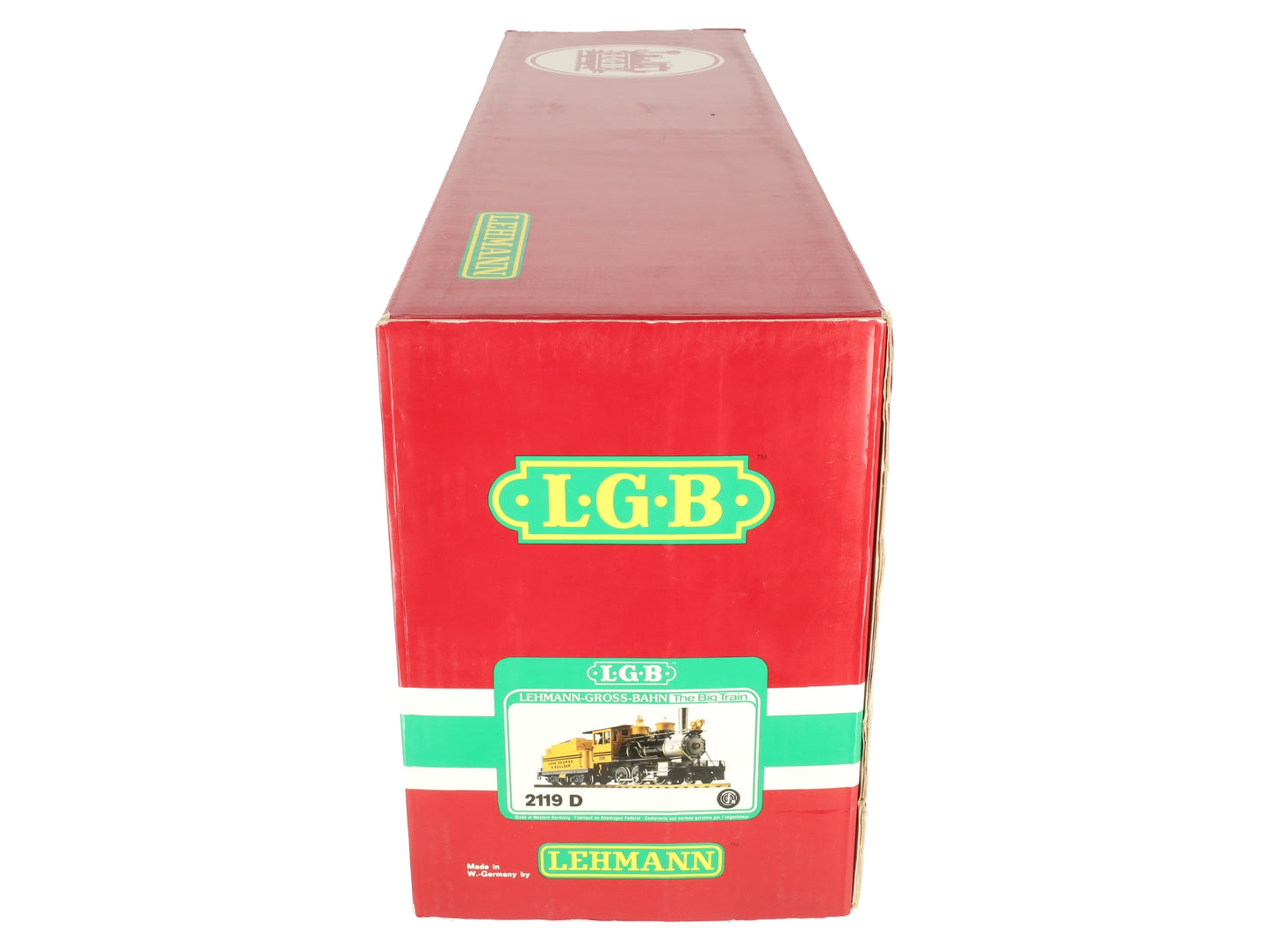 LGB 2119D G Lake George and Boulder 2-6-0 Mogul Steam Locomotive & Tender #2119 EX/Box
