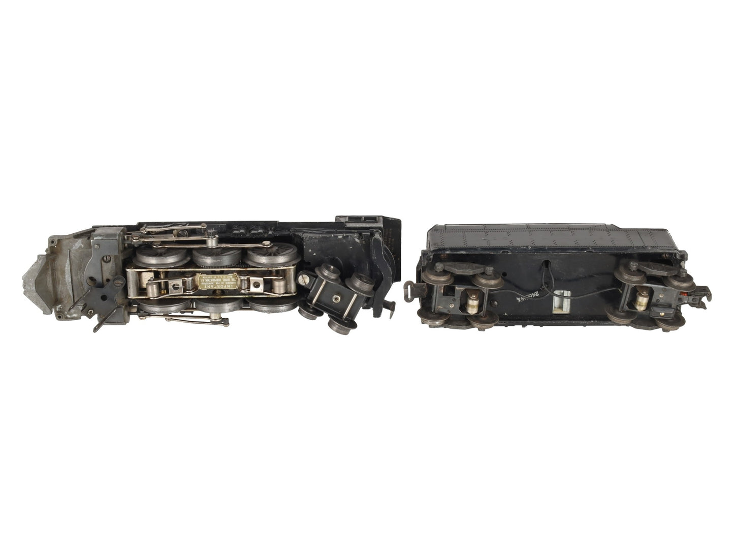 Lionel 2035 Vintage O 2-6-4 Diecast Steam Locomotive And Tender #2466WX