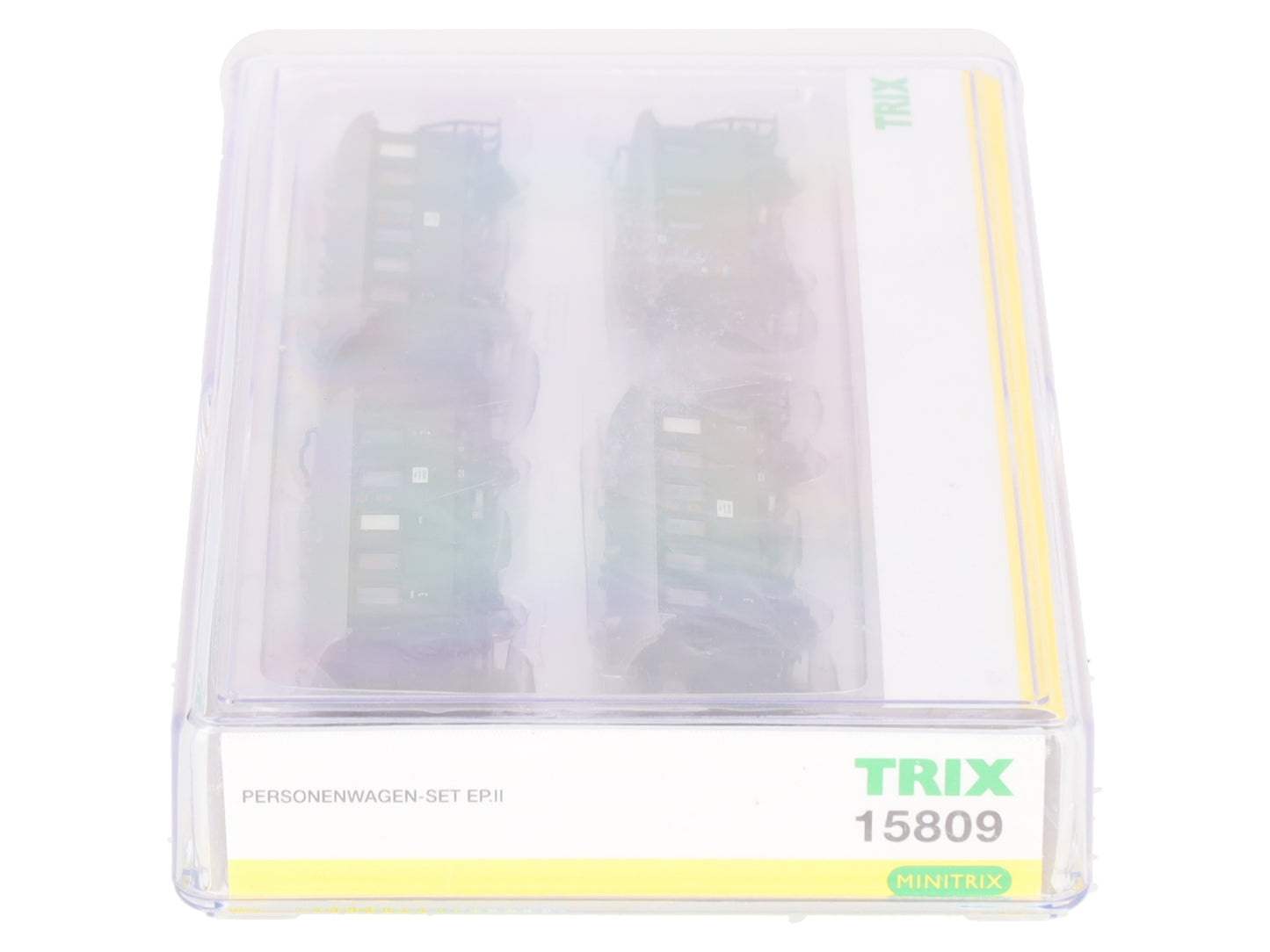 Trix 15809 N Scale DB Passenger 4 Car Set LN/Box