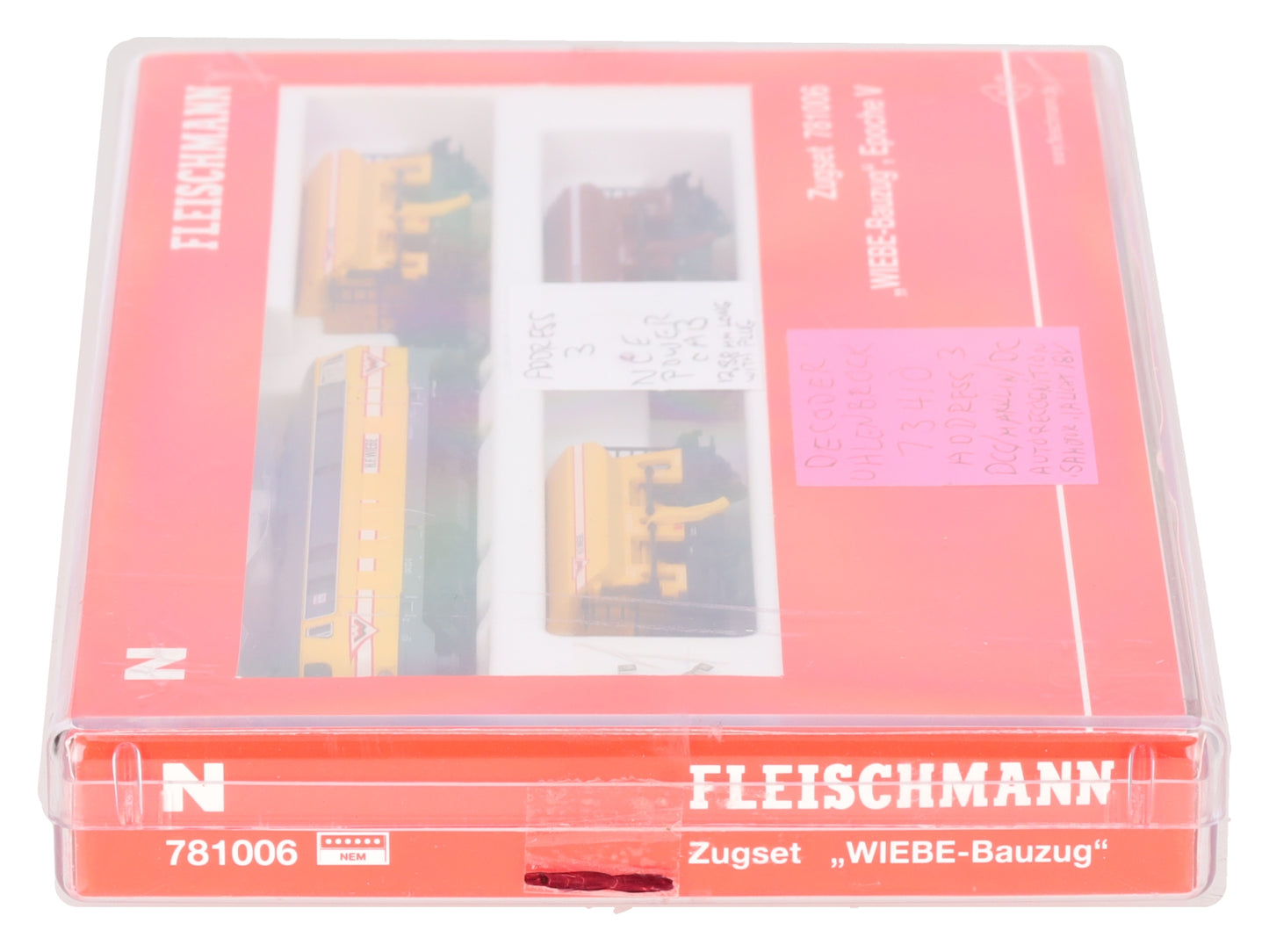 Fleischmann 781006 N Scale HFW Zugset Epoche V Diesel Locomotive Set EX/Box